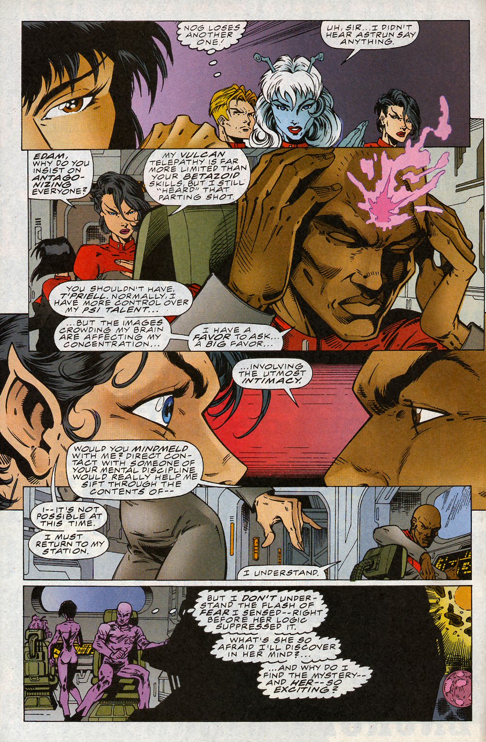 Read online Star Trek: Starfleet Academy (1996) comic -  Issue #8 - 7