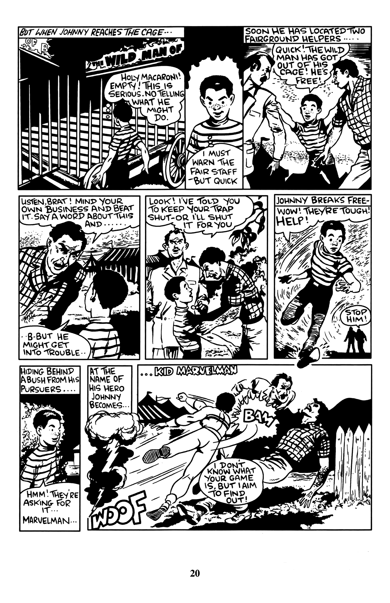 Read online Marvelman Family's Finest comic -  Issue #2 - 23