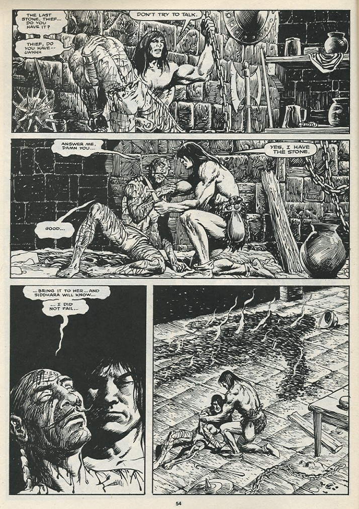 Read online The Savage Sword Of Conan comic -  Issue #174 - 56