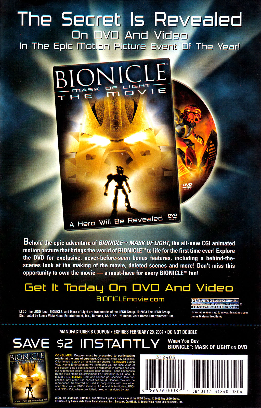 Read online Bionicle comic -  Issue #15 - 16