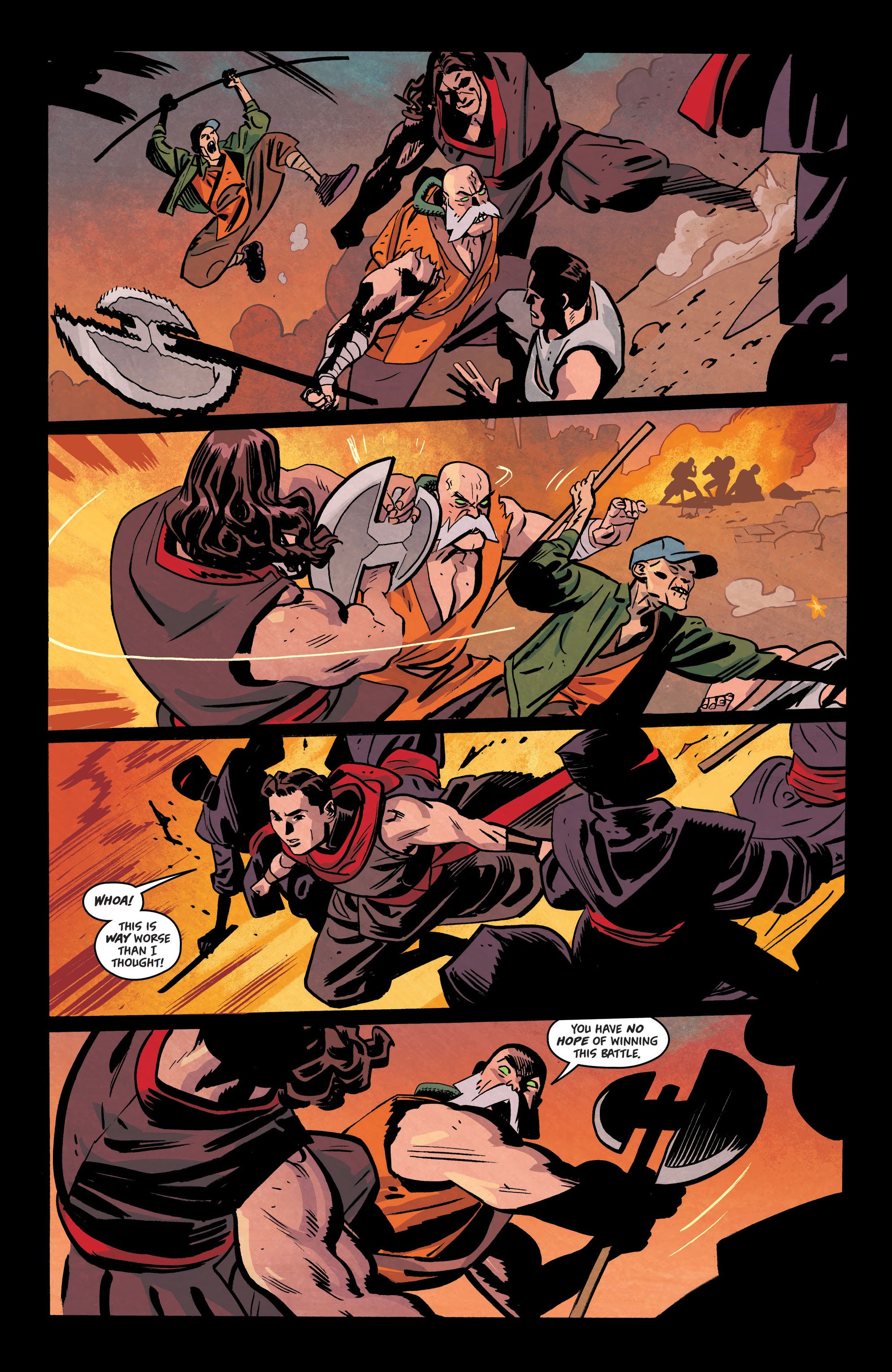Read online Fire Power comic -  Issue #16 - 21