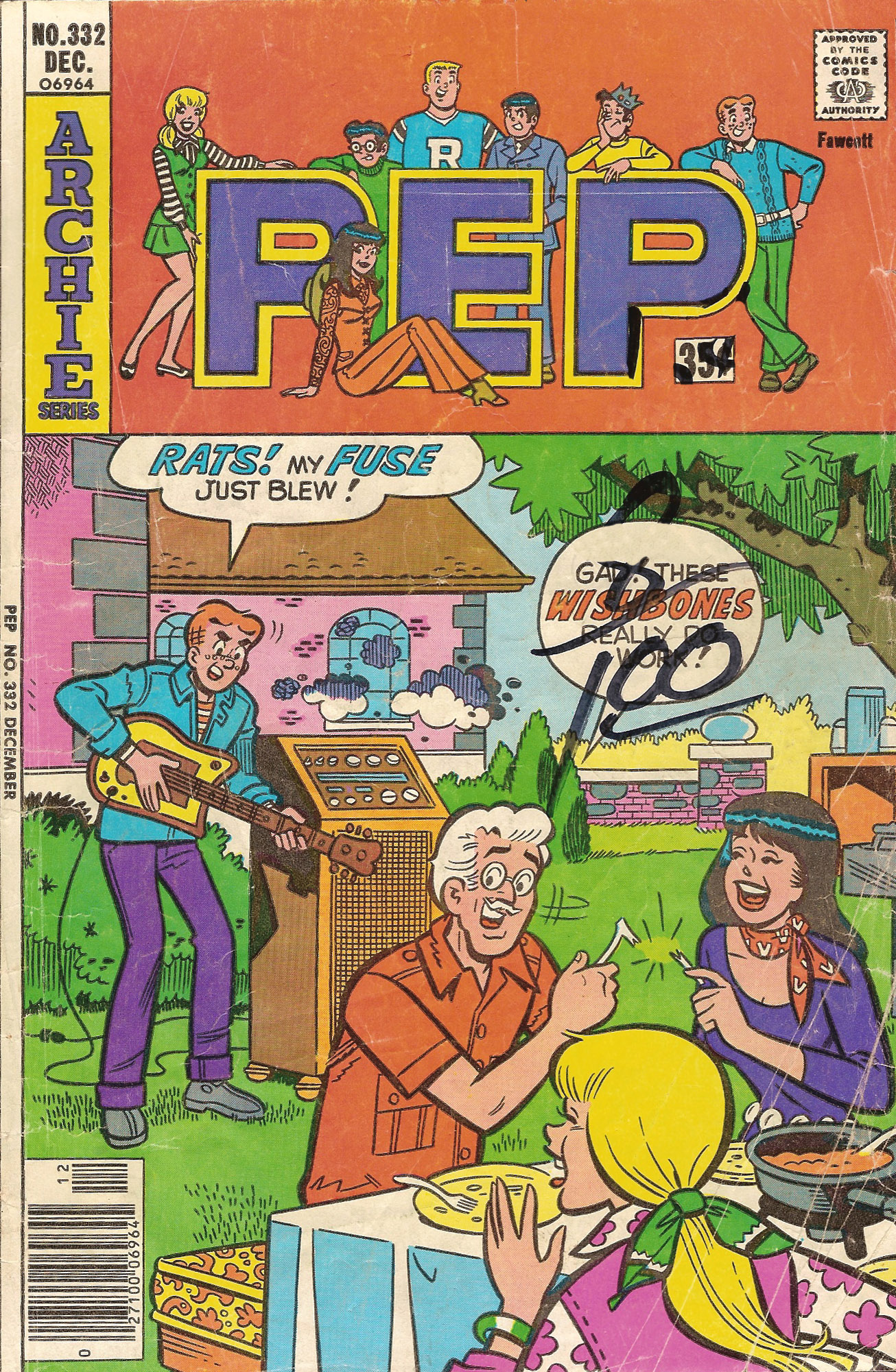 Read online Pep Comics comic -  Issue #332 - 1