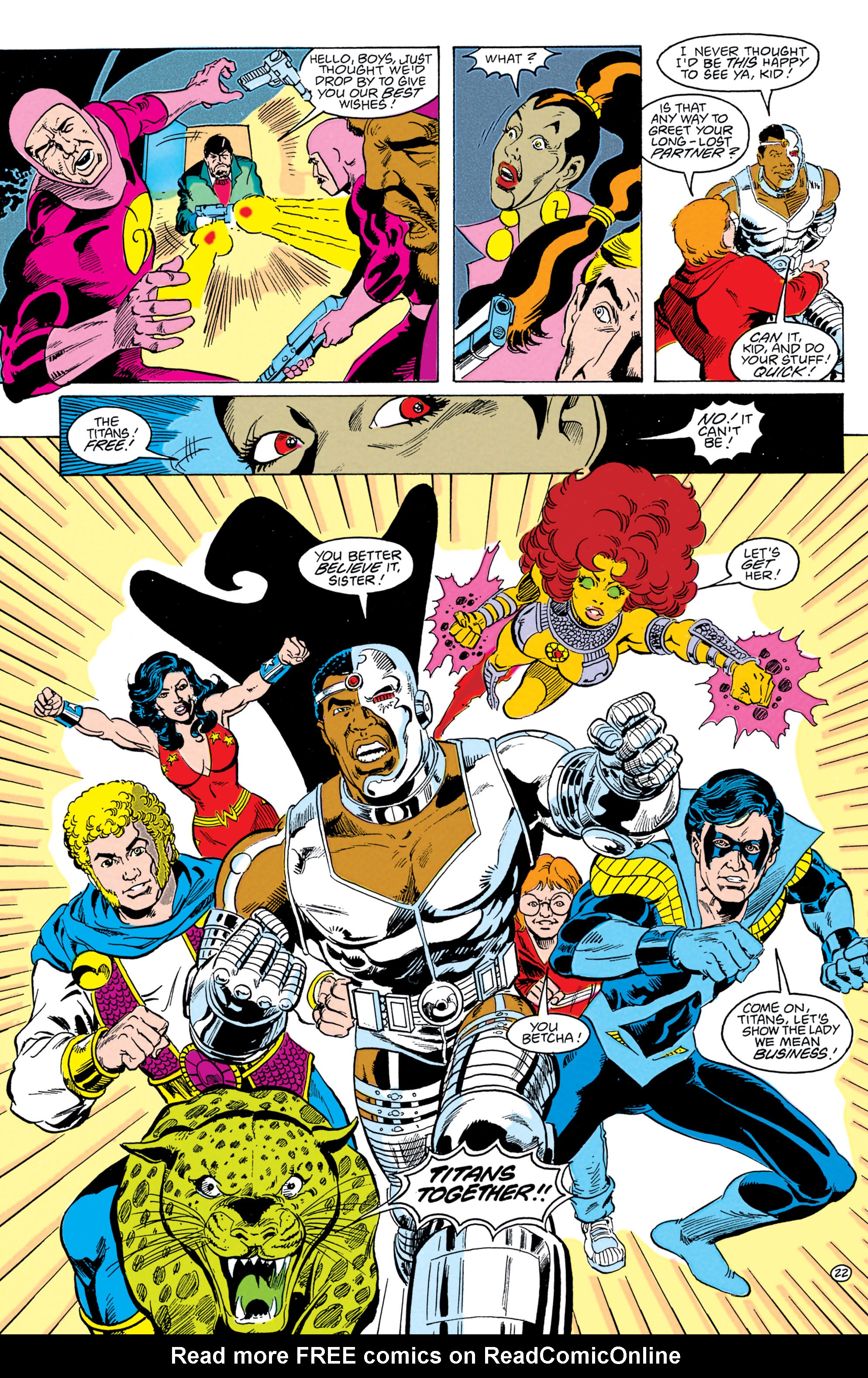 Read online The New Teen Titans (1984) comic -  Issue #44 - 23