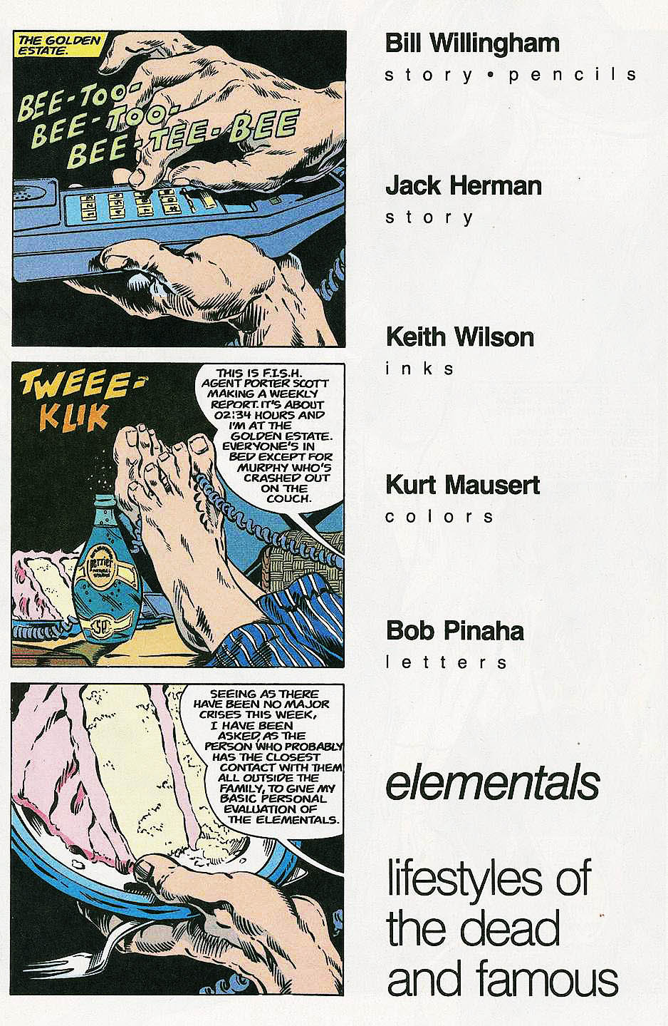 Read online Elementals (1984) comic -  Issue #14 - 4