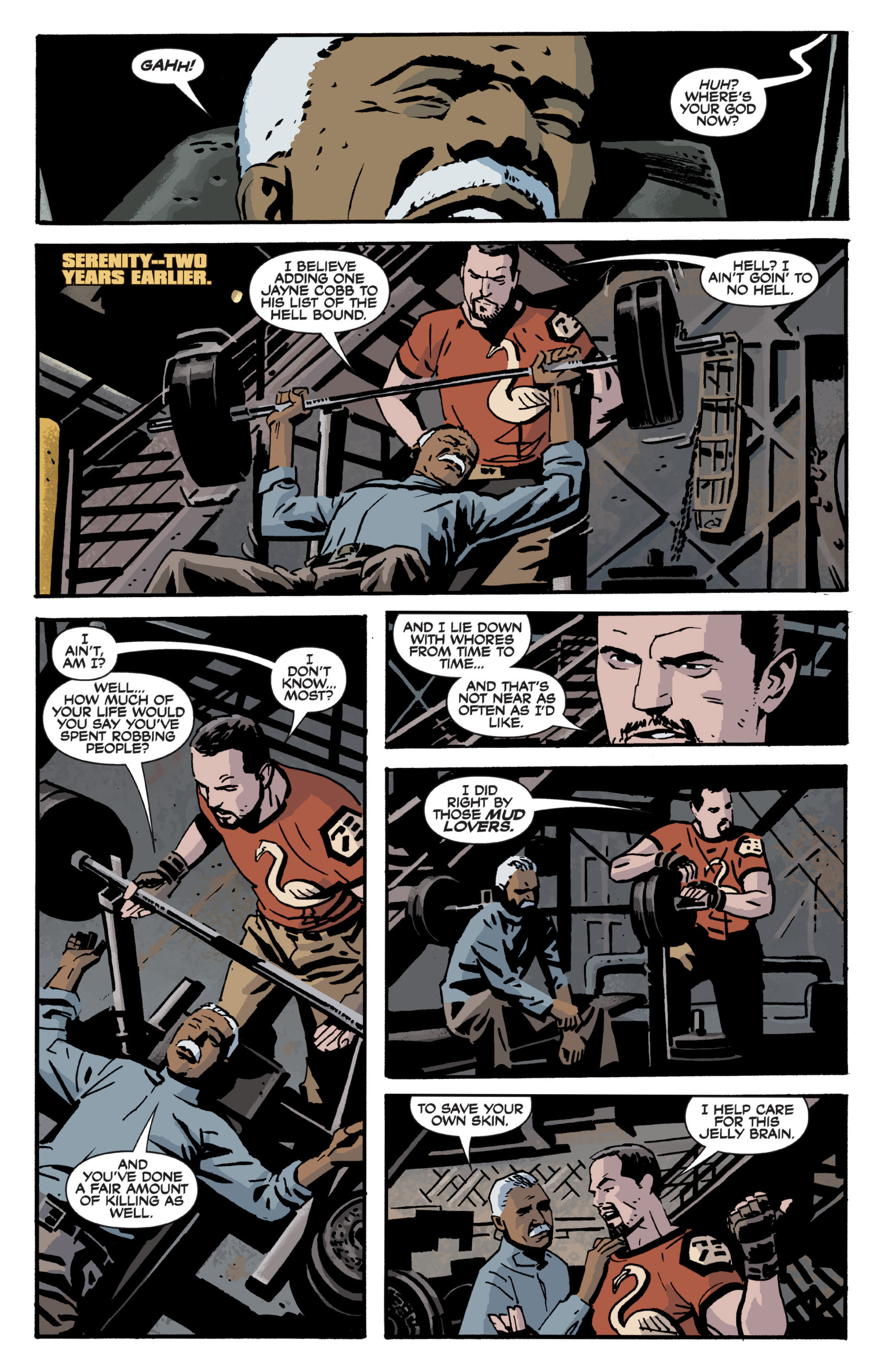 Read online Serenity Volume Three: The Shepherd's Tale comic -  Issue # TPB - 14