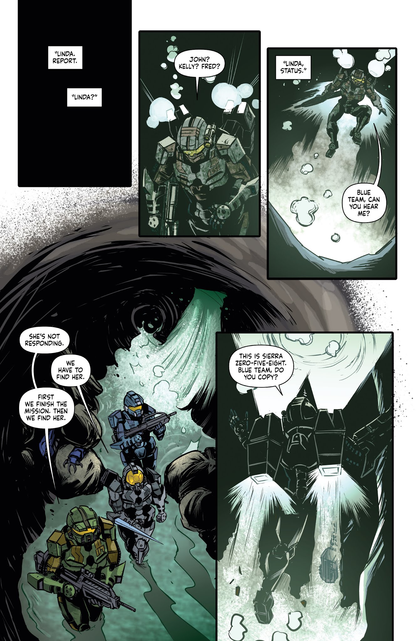 Read online Halo: Collateral Damage comic -  Issue #2 - 14