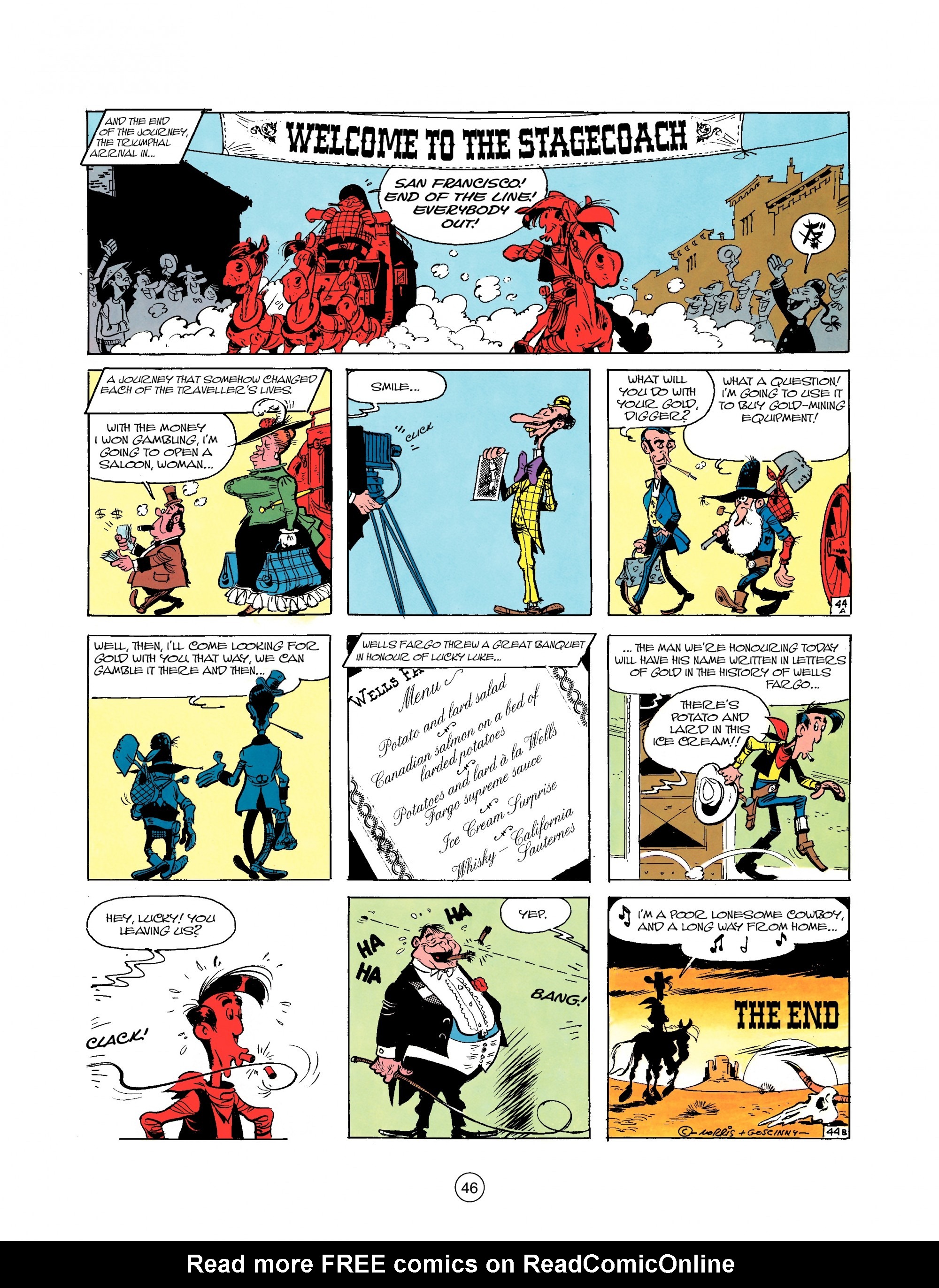 Read online A Lucky Luke Adventure comic -  Issue #25 - 46