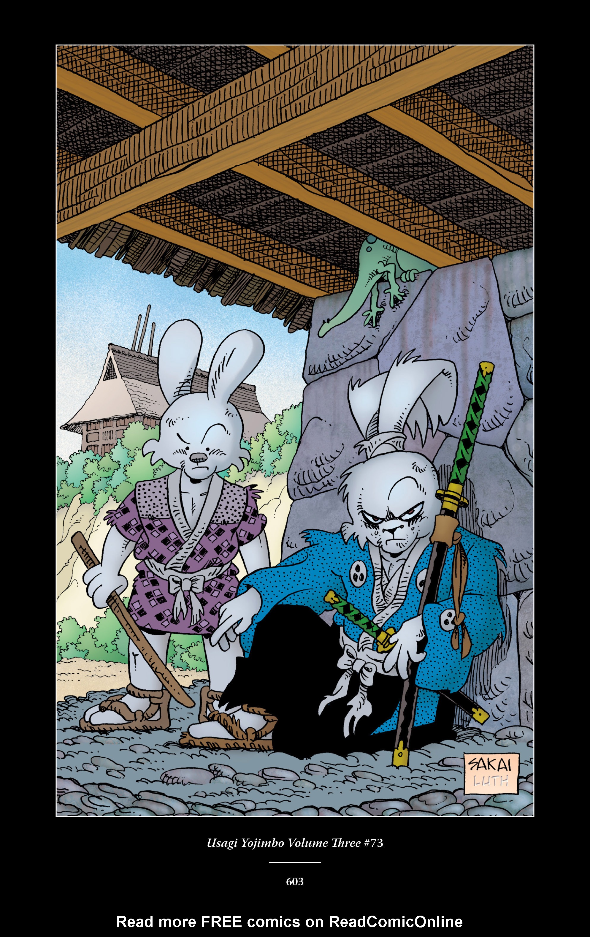Read online The Usagi Yojimbo Saga comic -  Issue # TPB 4 - 597
