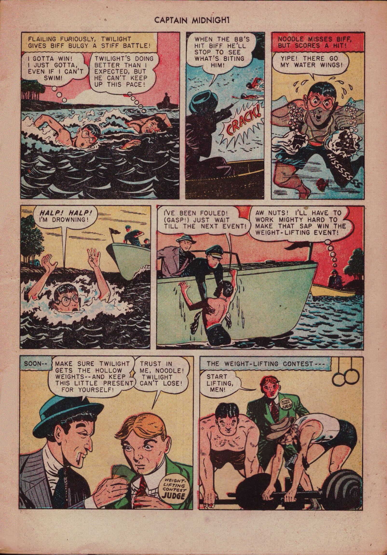 Read online Captain Midnight (1942) comic -  Issue #48 - 31
