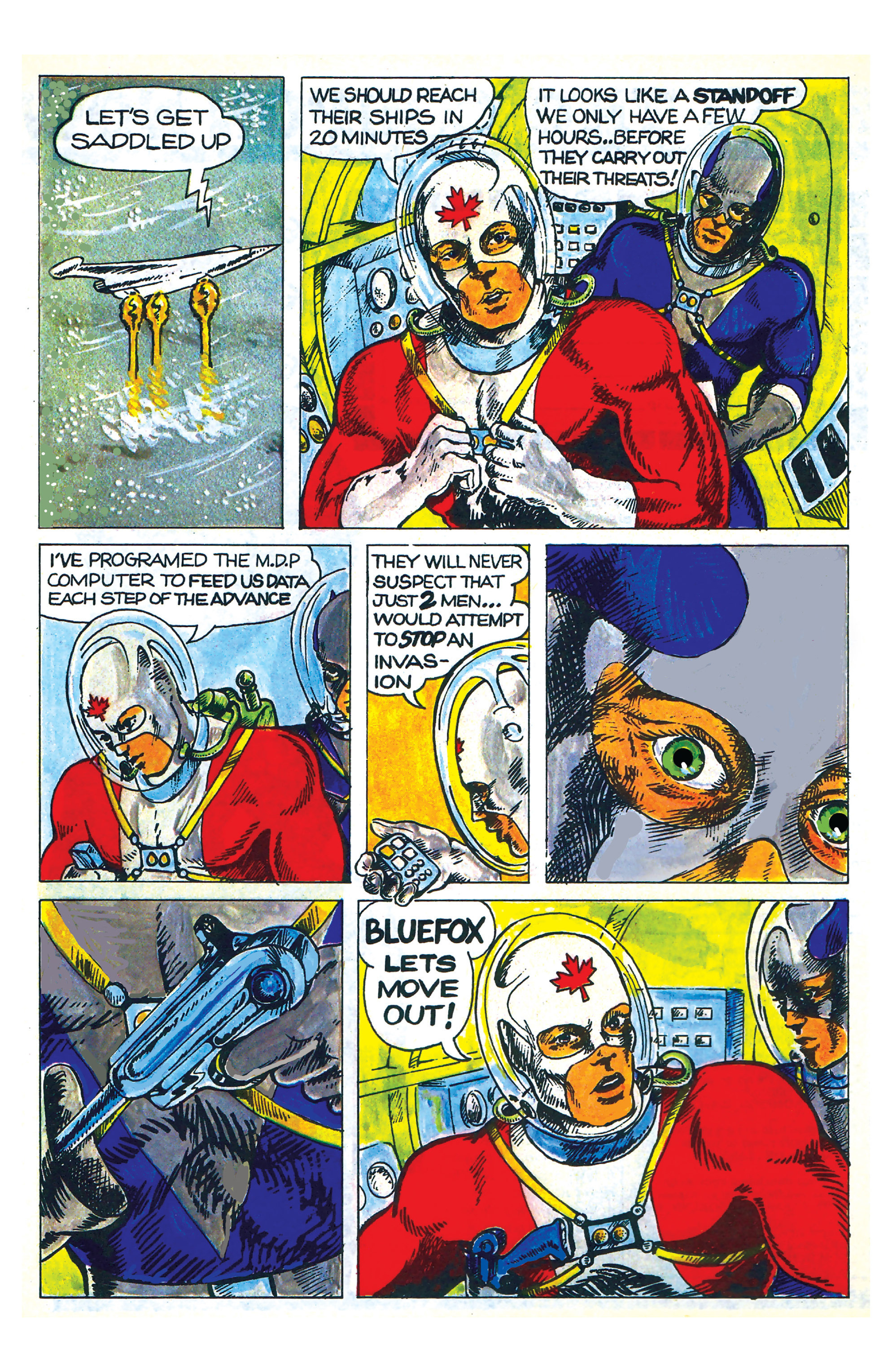 Read online Chapterhouse Archives: Captain Canuck comic -  Issue #1 - 9