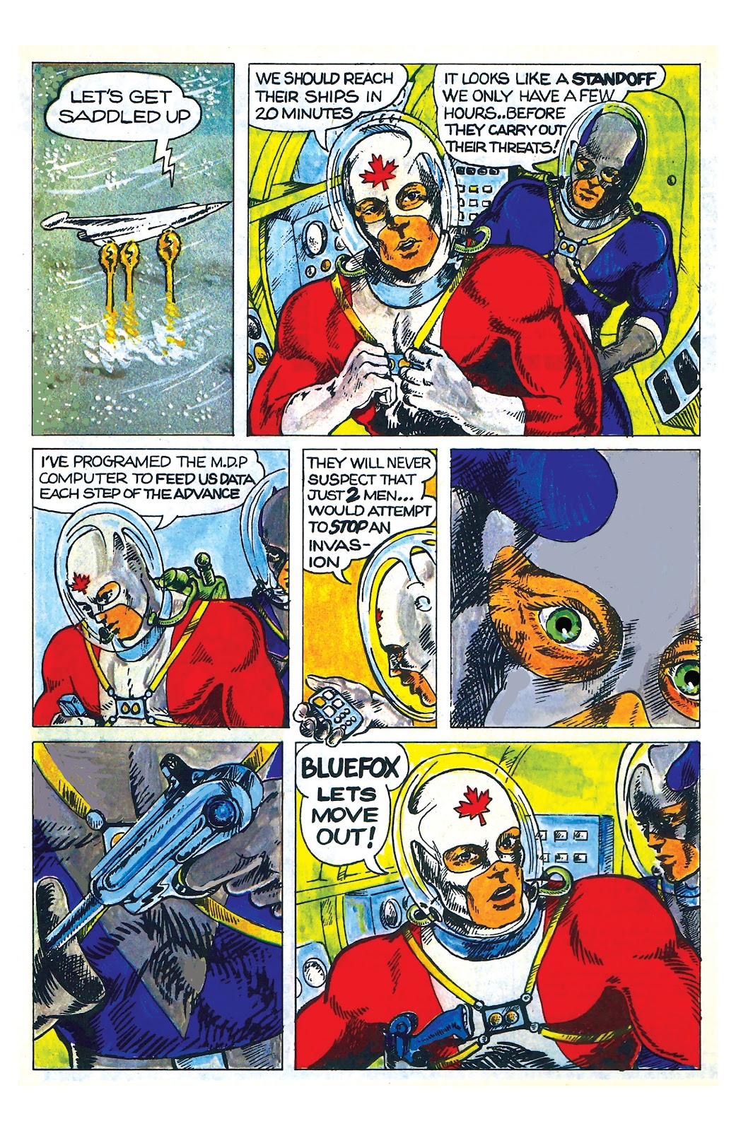 Chapterhouse Archives: Captain Canuck issue 1 - Page 9