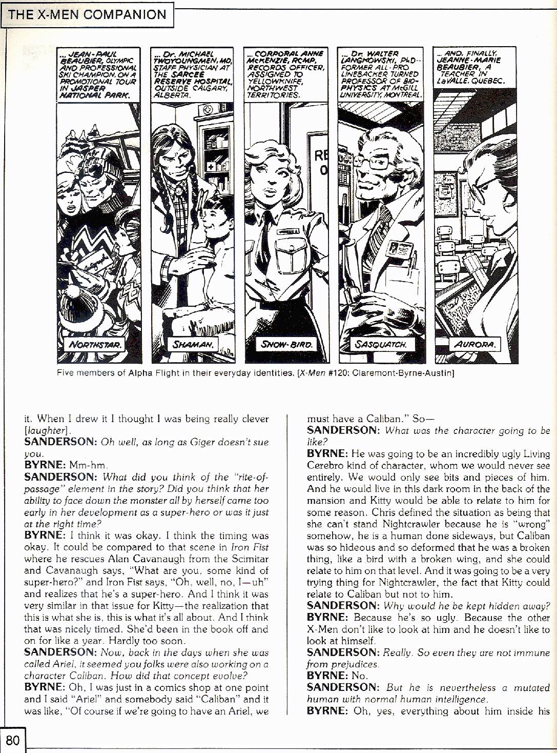 Read online The X-Men Companion comic -  Issue #2 - 80