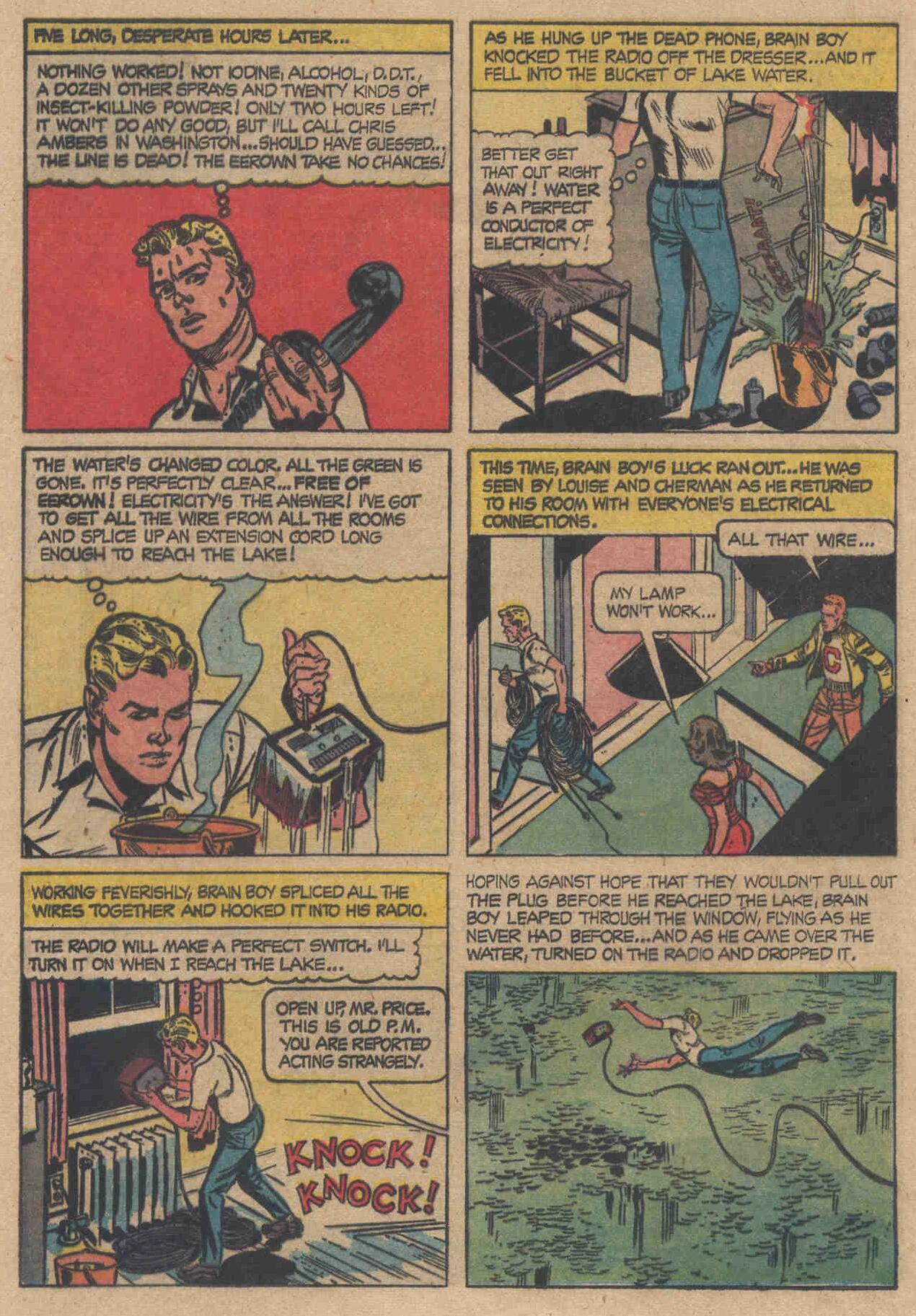 Read online Brain Boy (1962) comic -  Issue #6 - 28