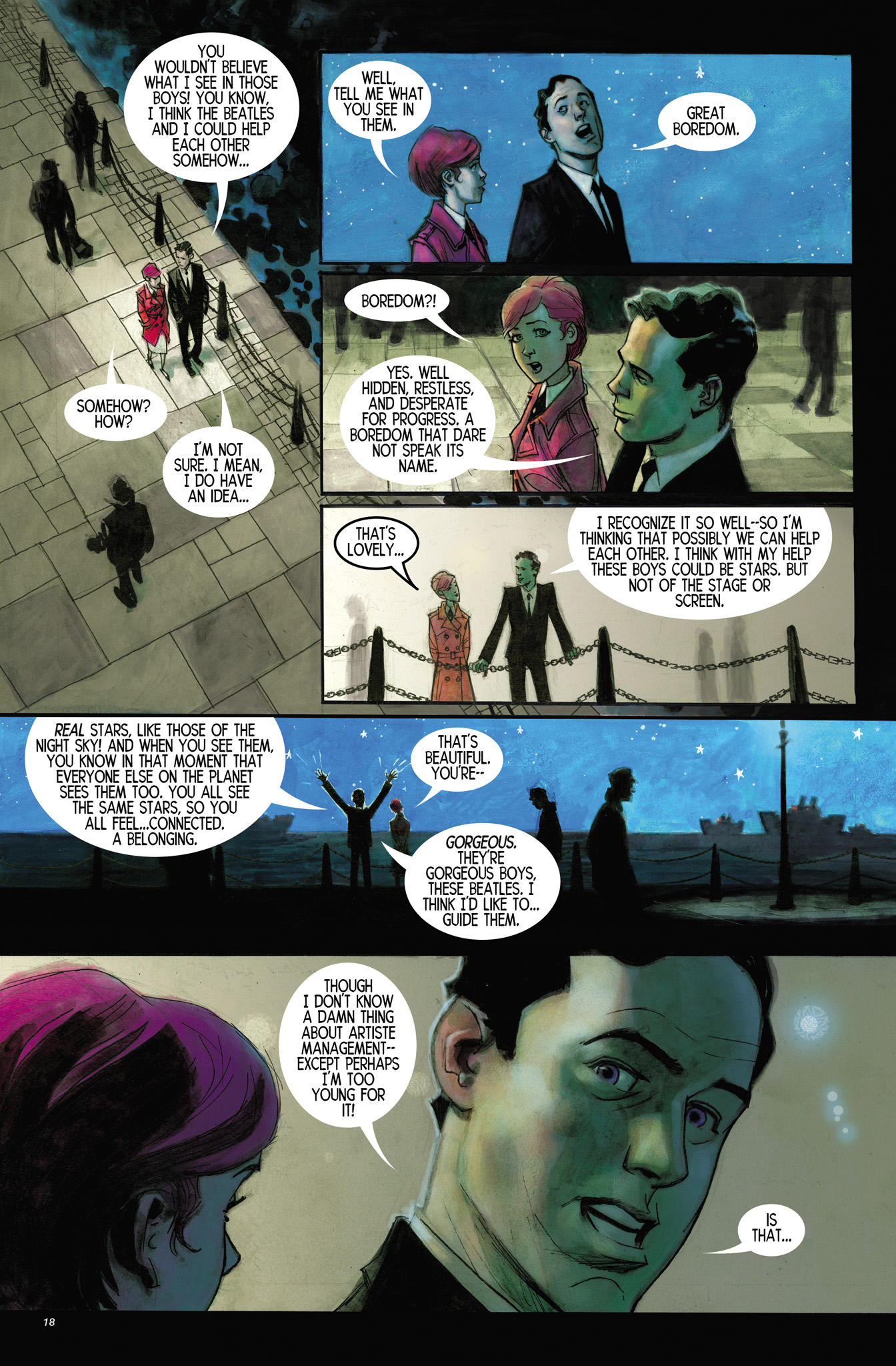 Read online The Fifth Beatle: The Brian Epstein Story comic -  Issue # TPB - 17