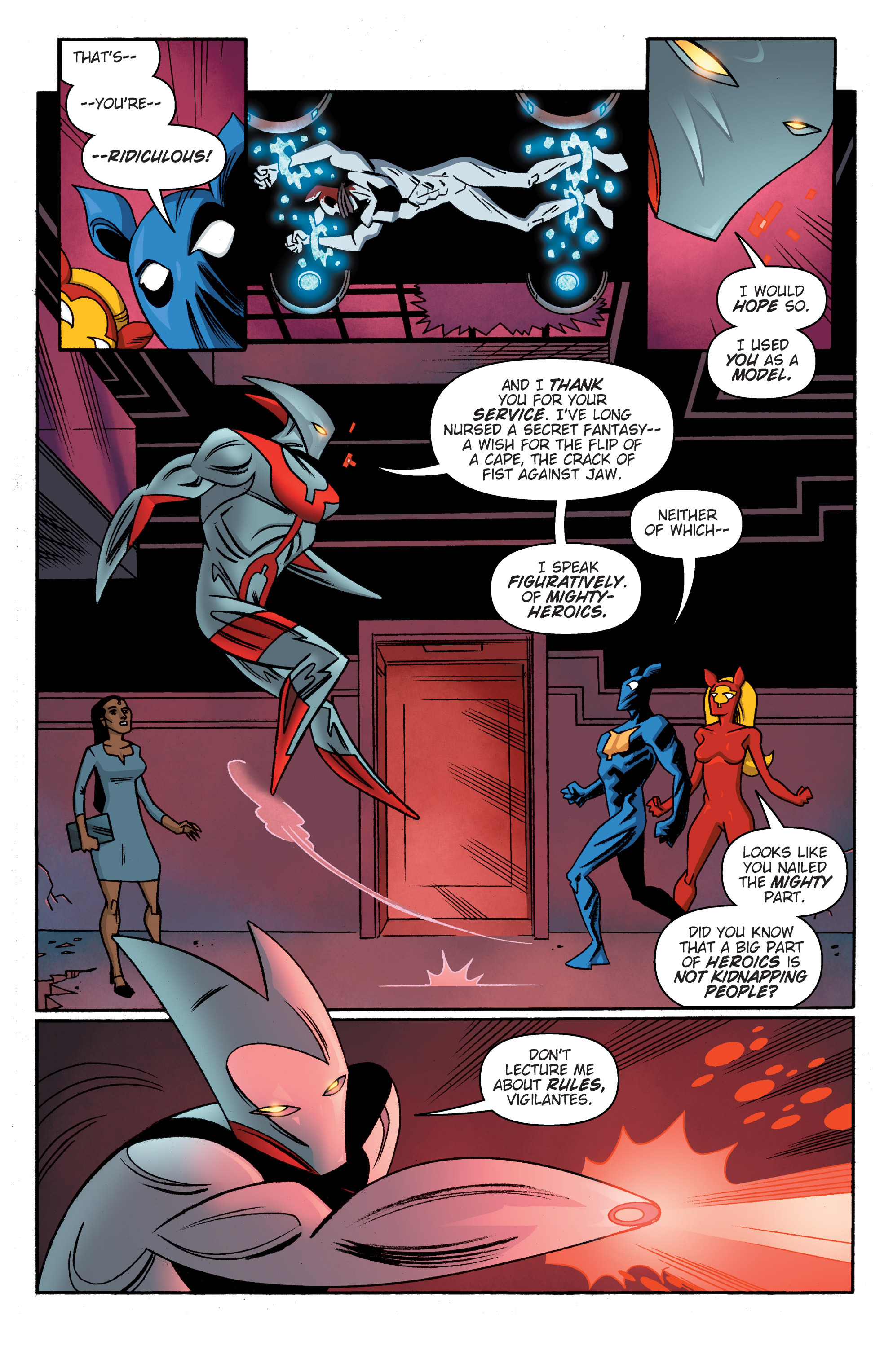 Read online The Fox (2015) comic -  Issue #5 - 12
