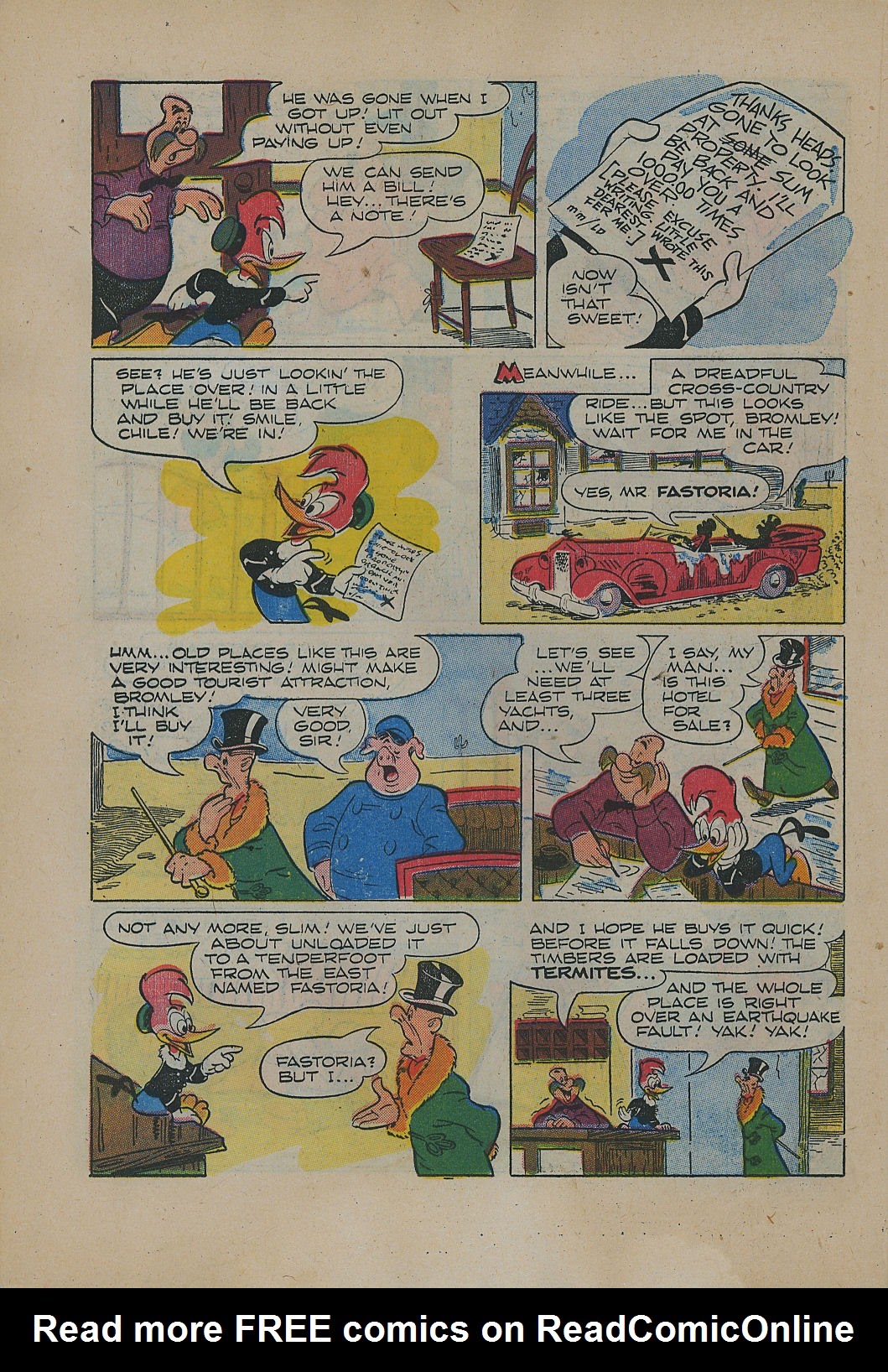 Read online Walter Lantz Woody Woodpecker (1952) comic -  Issue #18 - 22