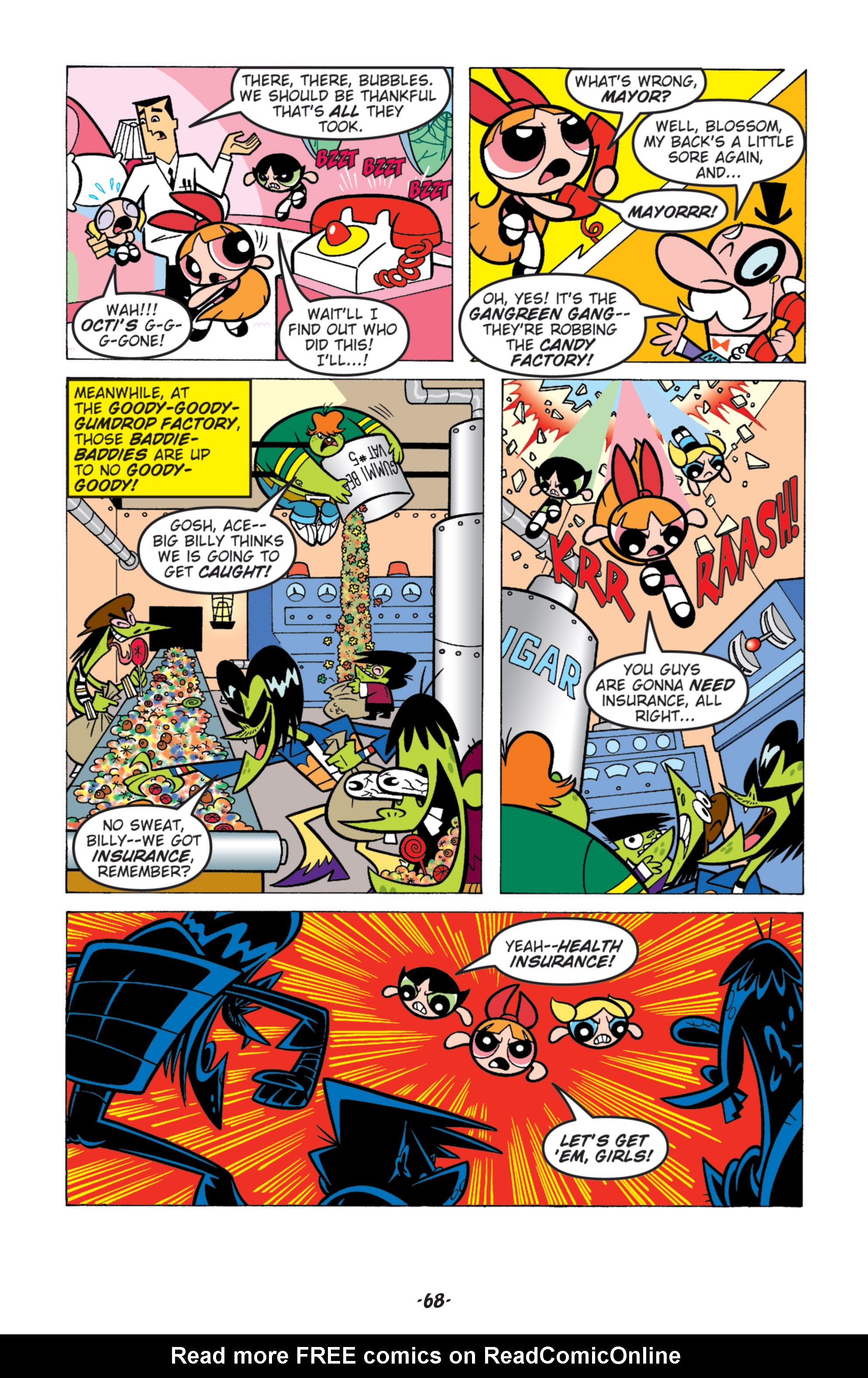 Read online Powerpuff Girls Classics comic -  Issue # TPB 3 - 69