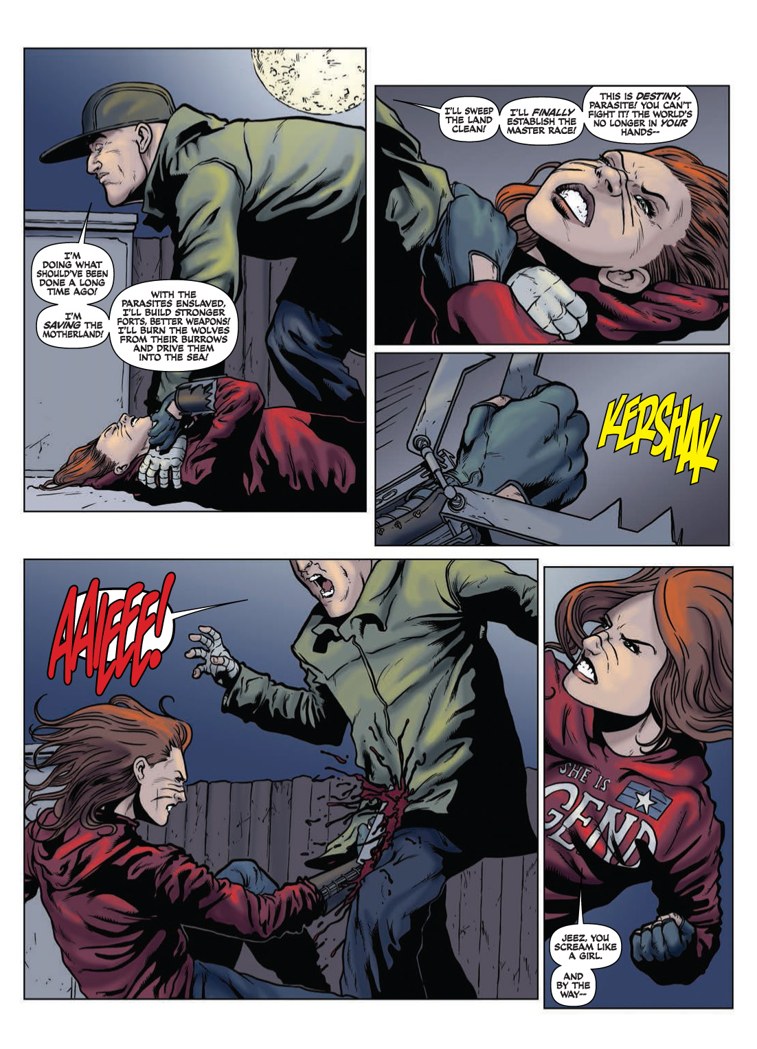 Read online Age of the Wolf comic -  Issue # TPB - 99