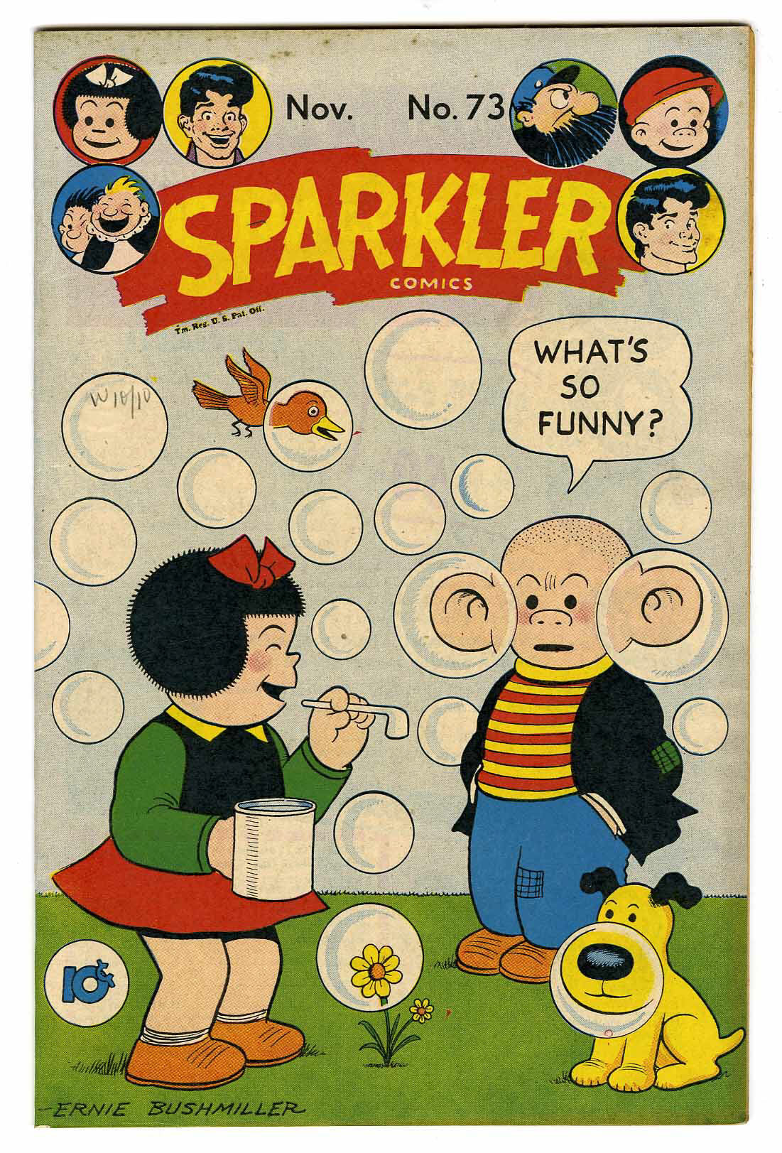Read online Sparkler Comics comic -  Issue #73 - 1