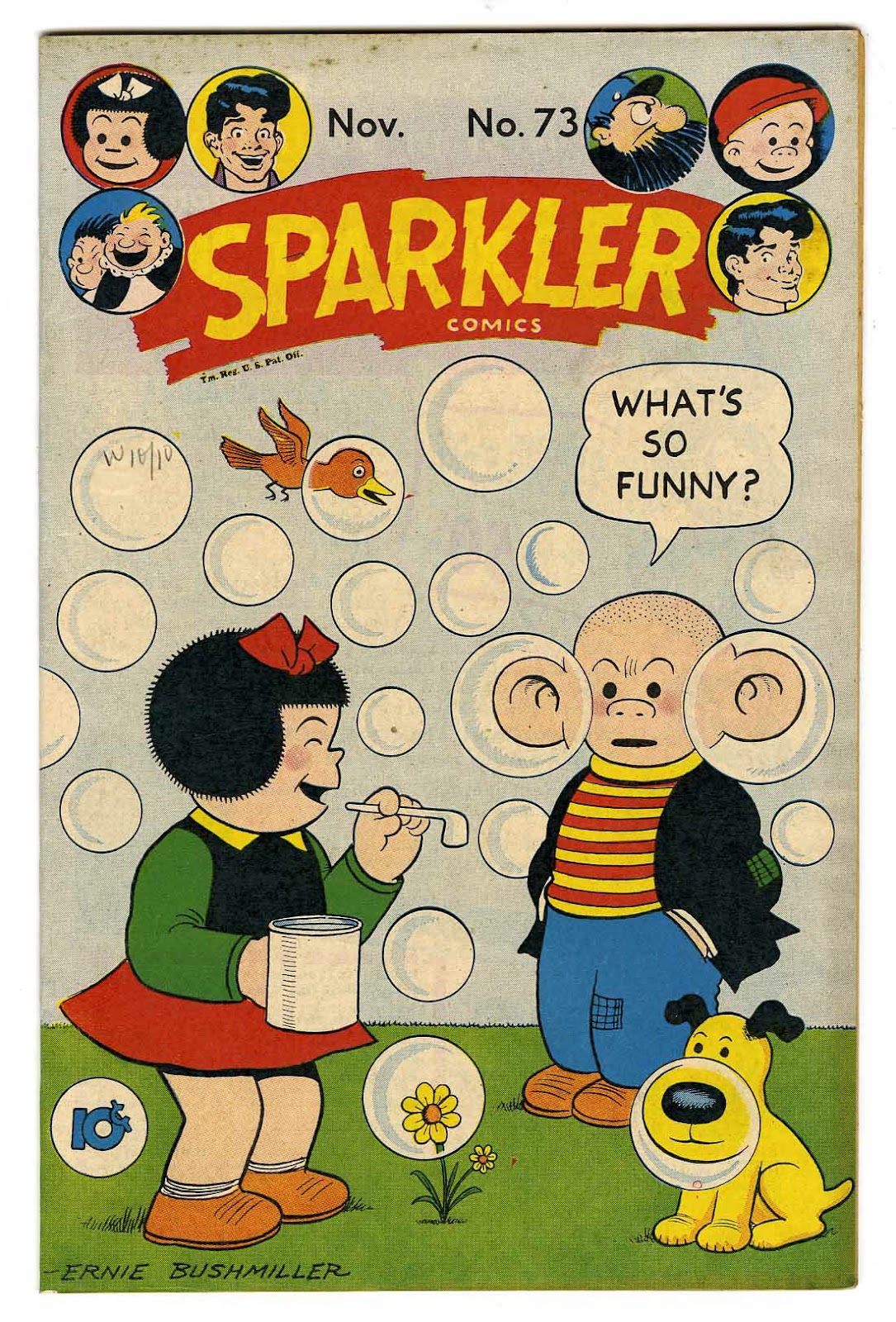 Sparkler Comics 73 Page 1