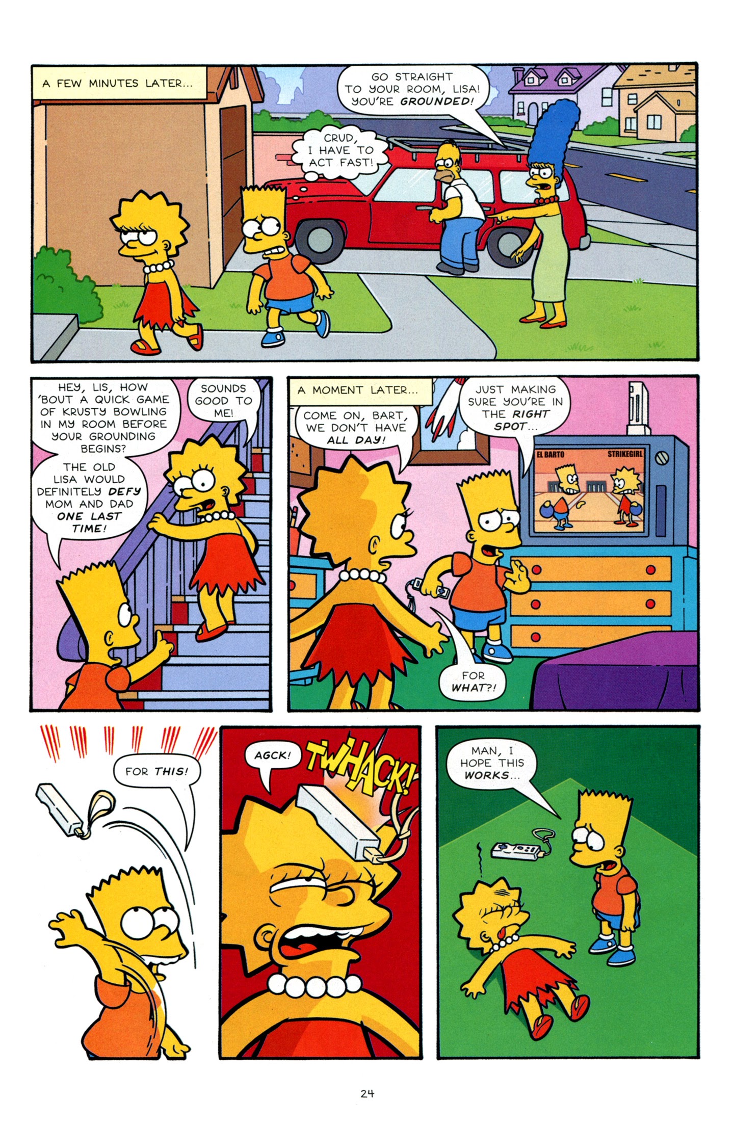 Read online Bart Simpson comic -  Issue #66 - 26