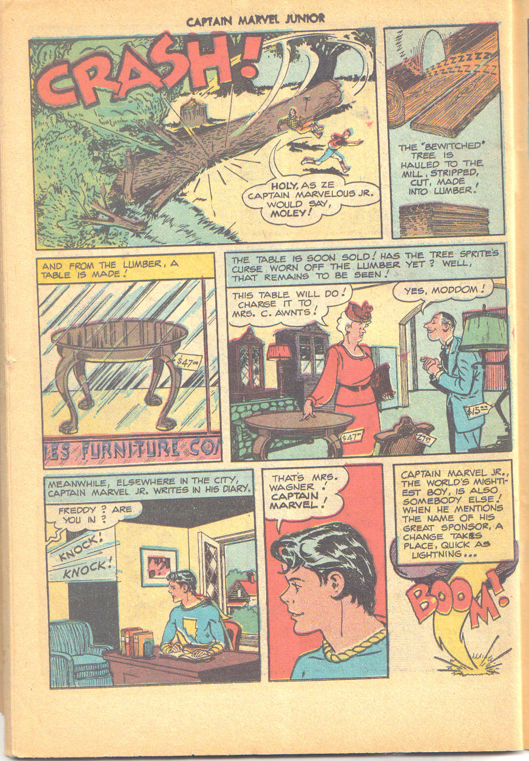 Read online Captain Marvel, Jr. comic -  Issue #70 - 43