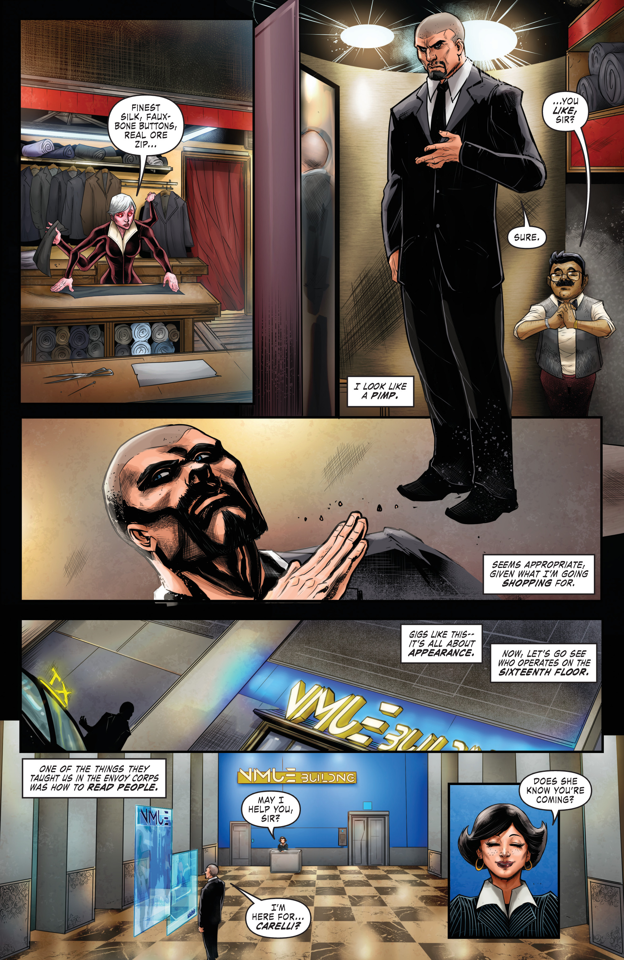 Read online Altered Carbon: Download Blues comic -  Issue # TPB - 43