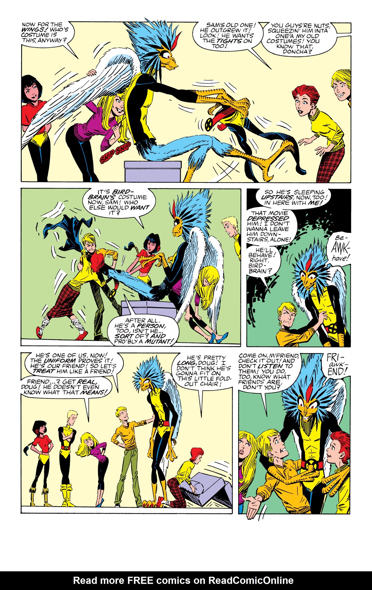 Read online X-Men: Fall of the Mutants comic -  Issue # TPB 1 (Part 4) - 18