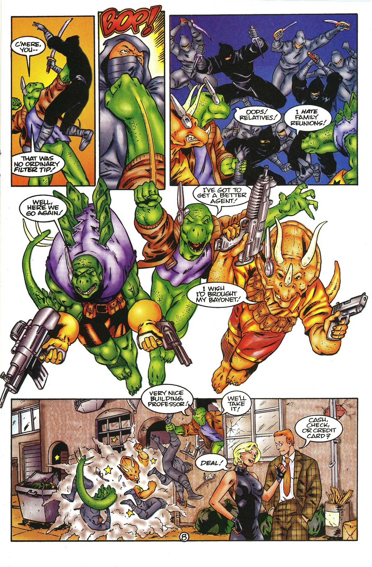 Read online Dinosaurs For Hire comic -  Issue #9 - 30