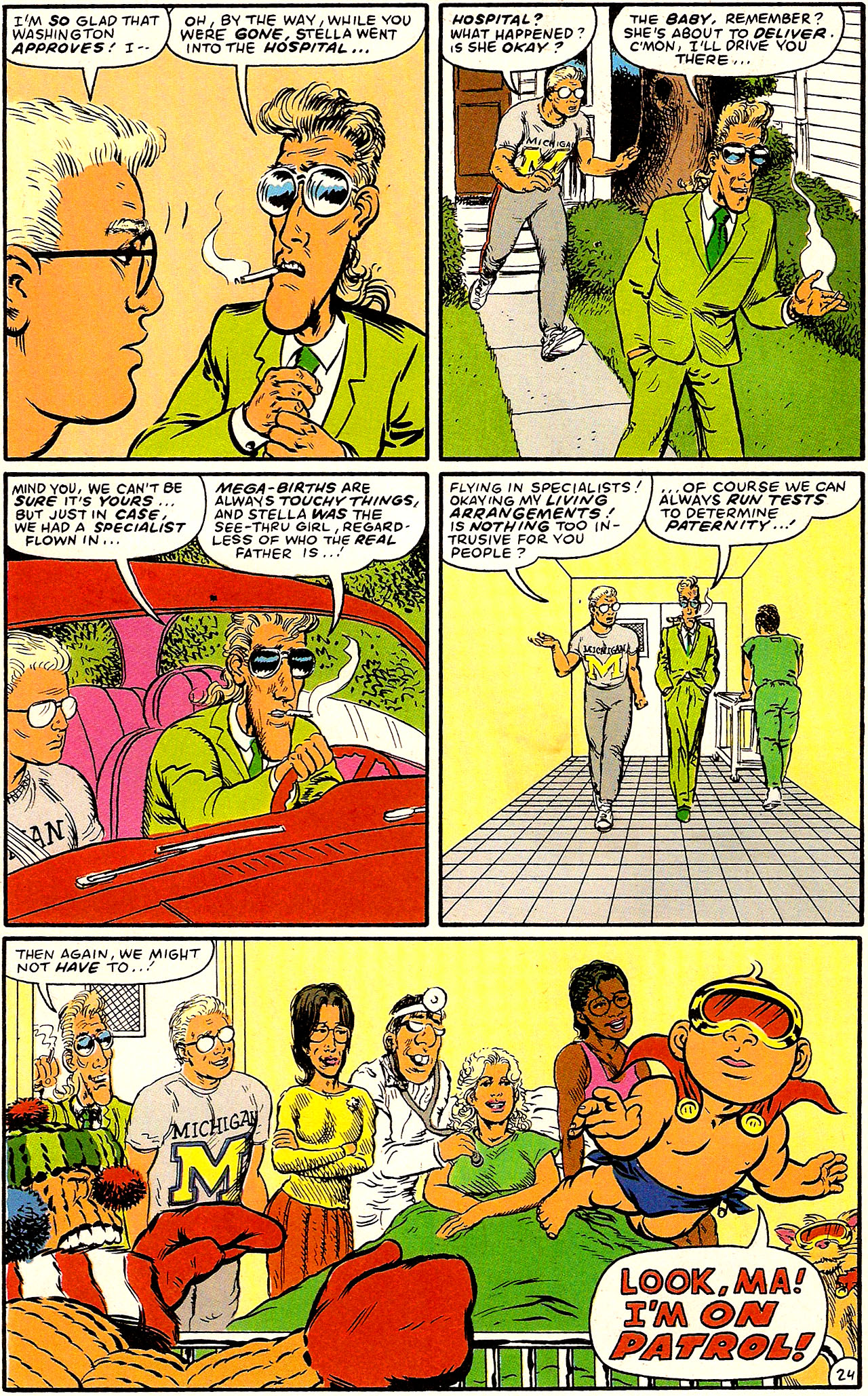 Read online The Return Of Megaton Man comic -  Issue #3 - 26