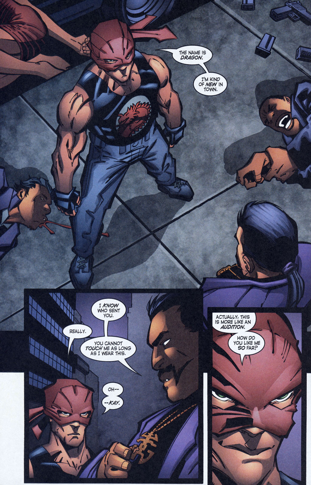 Read online Richard Dragon comic -  Issue #8 - 22