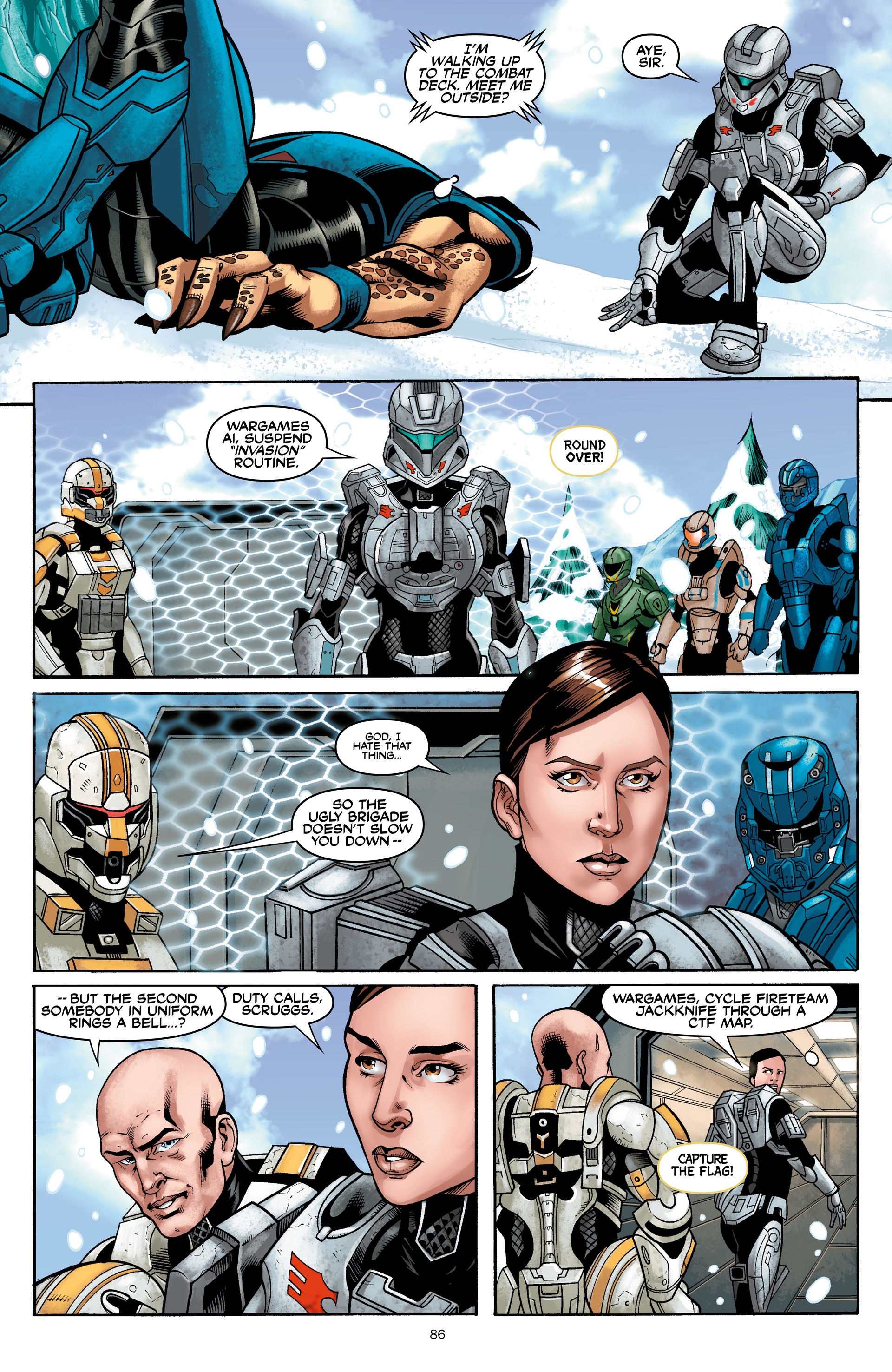 Read online Halo: Initiation and Escalation comic -  Issue # TPB (Part 1) - 86