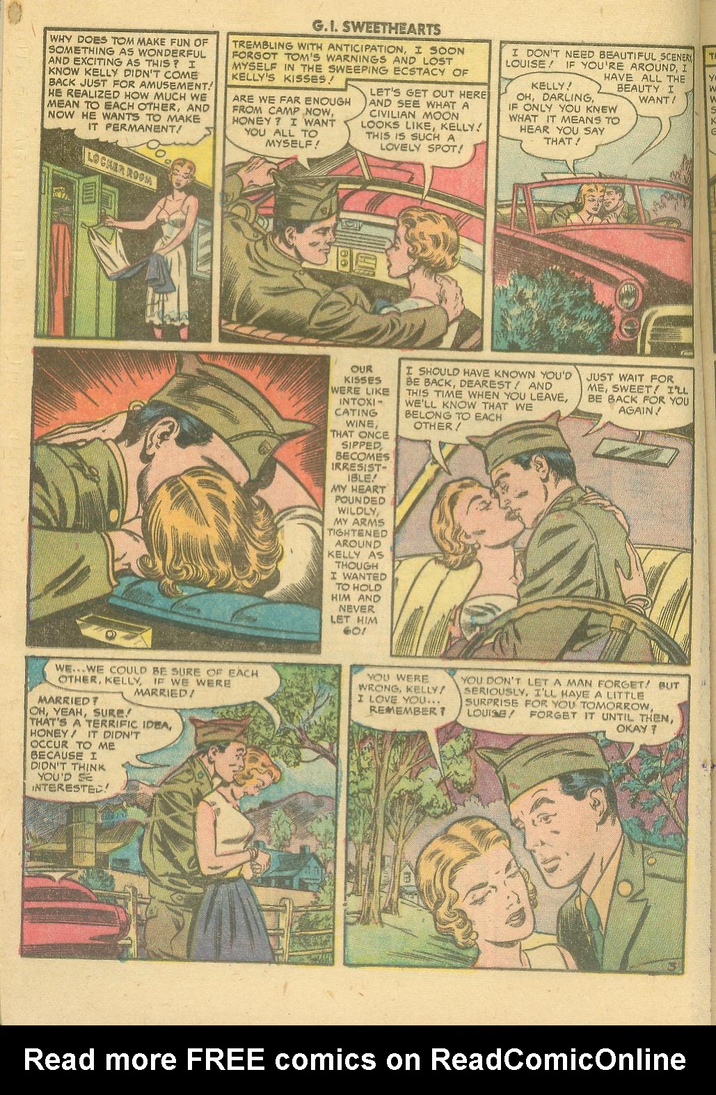 Read online G.I. Sweethearts comic -  Issue #34 - 20