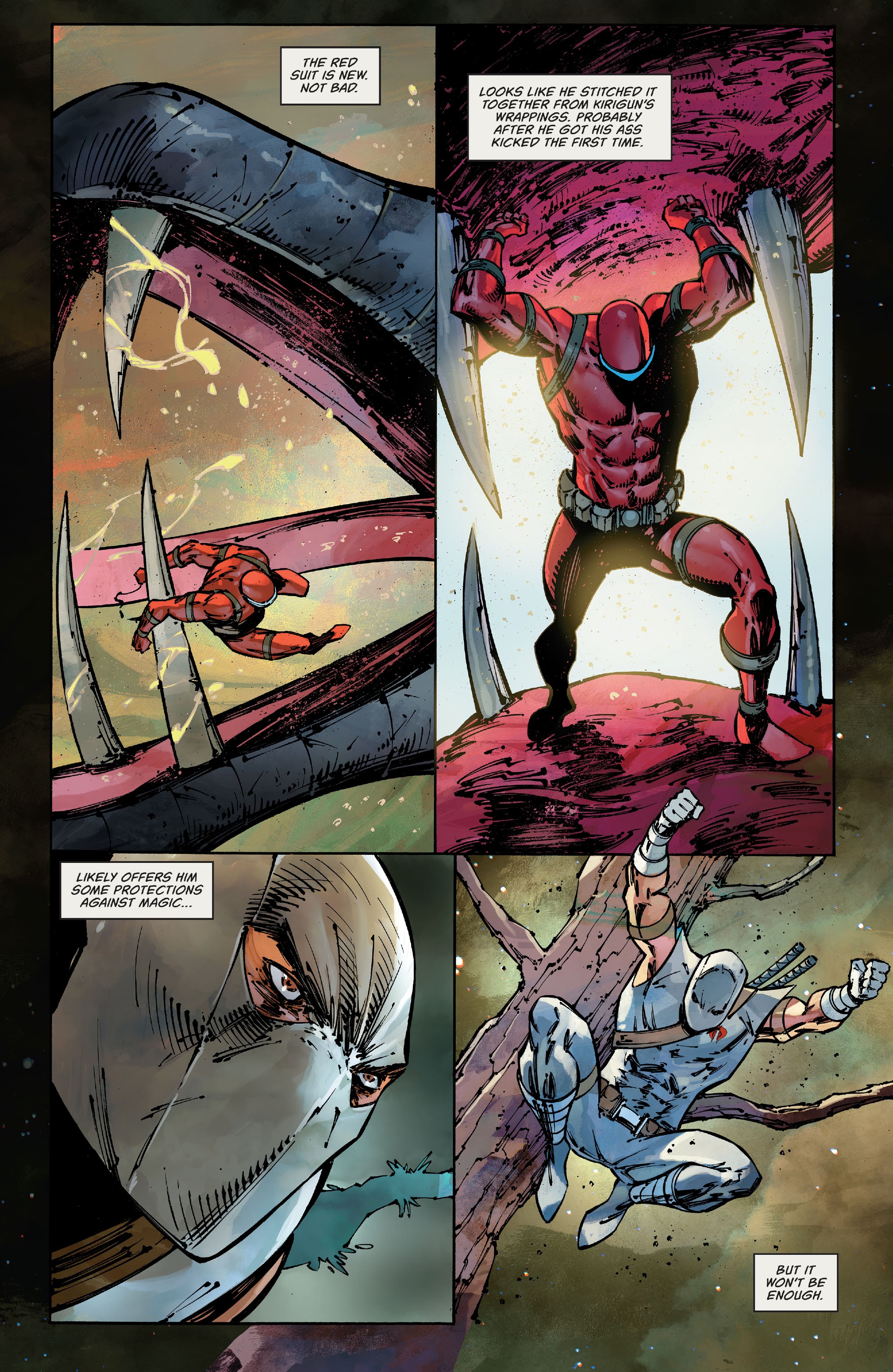 Read online Snake Eyes: Deadgame comic -  Issue #3 - 10