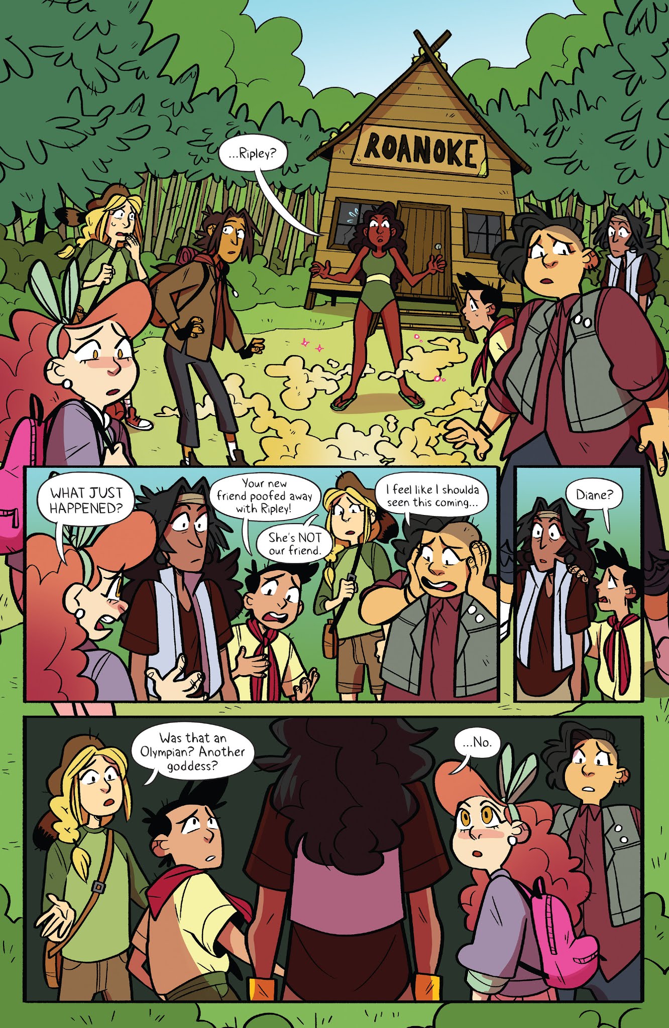 Read online Lumberjanes comic -  Issue #54 - 3