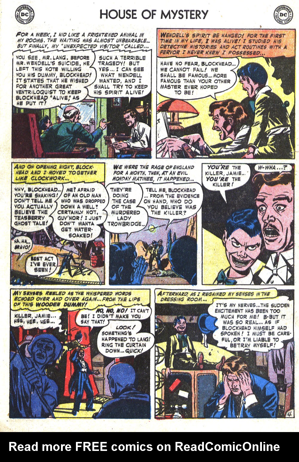 Read online House of Mystery (1951) comic -  Issue #3 - 6