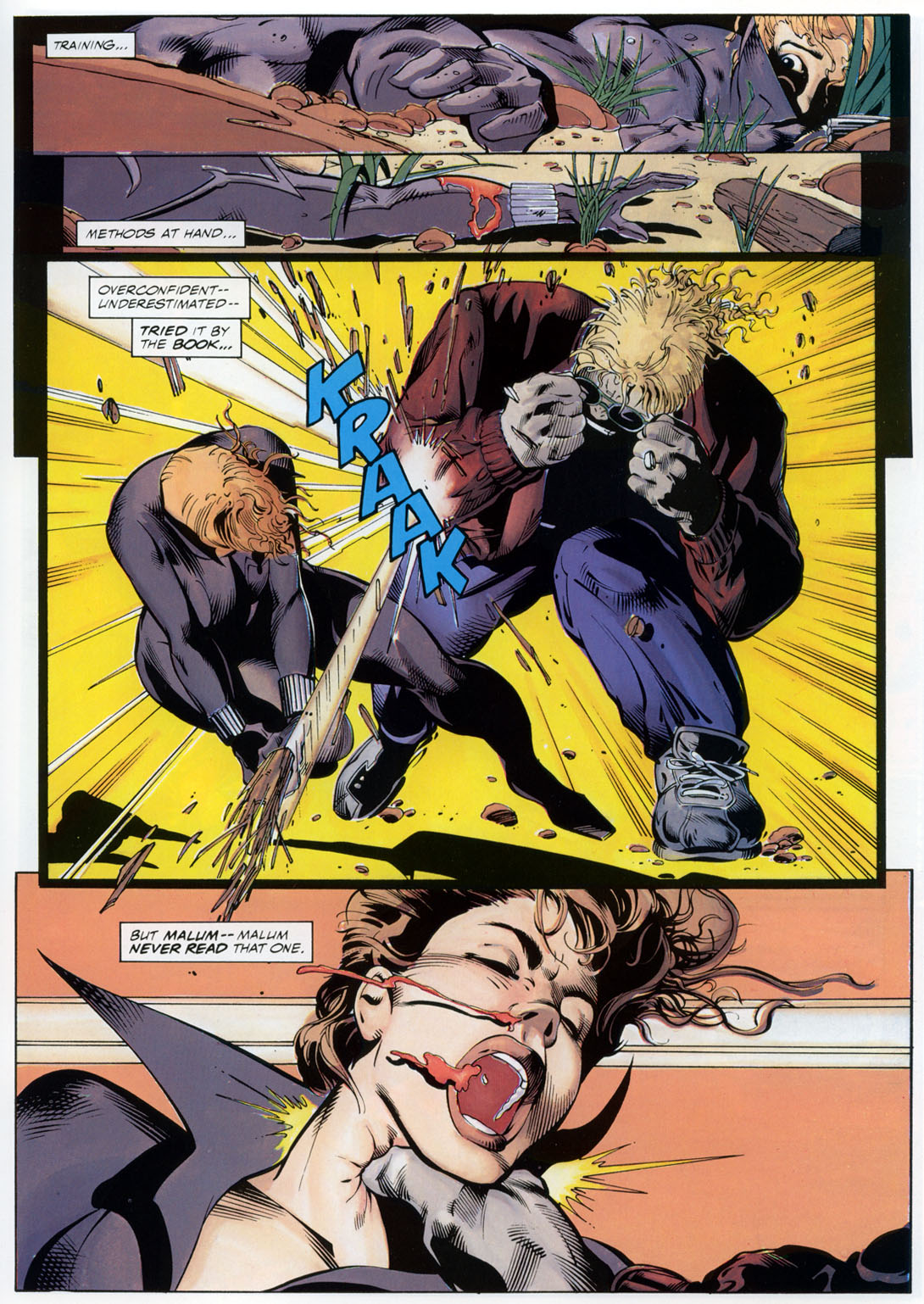 Read online Marvel Graphic Novel comic -  Issue #74 - Punisher & Black Widow - Spinning Doomsday's Web - 11