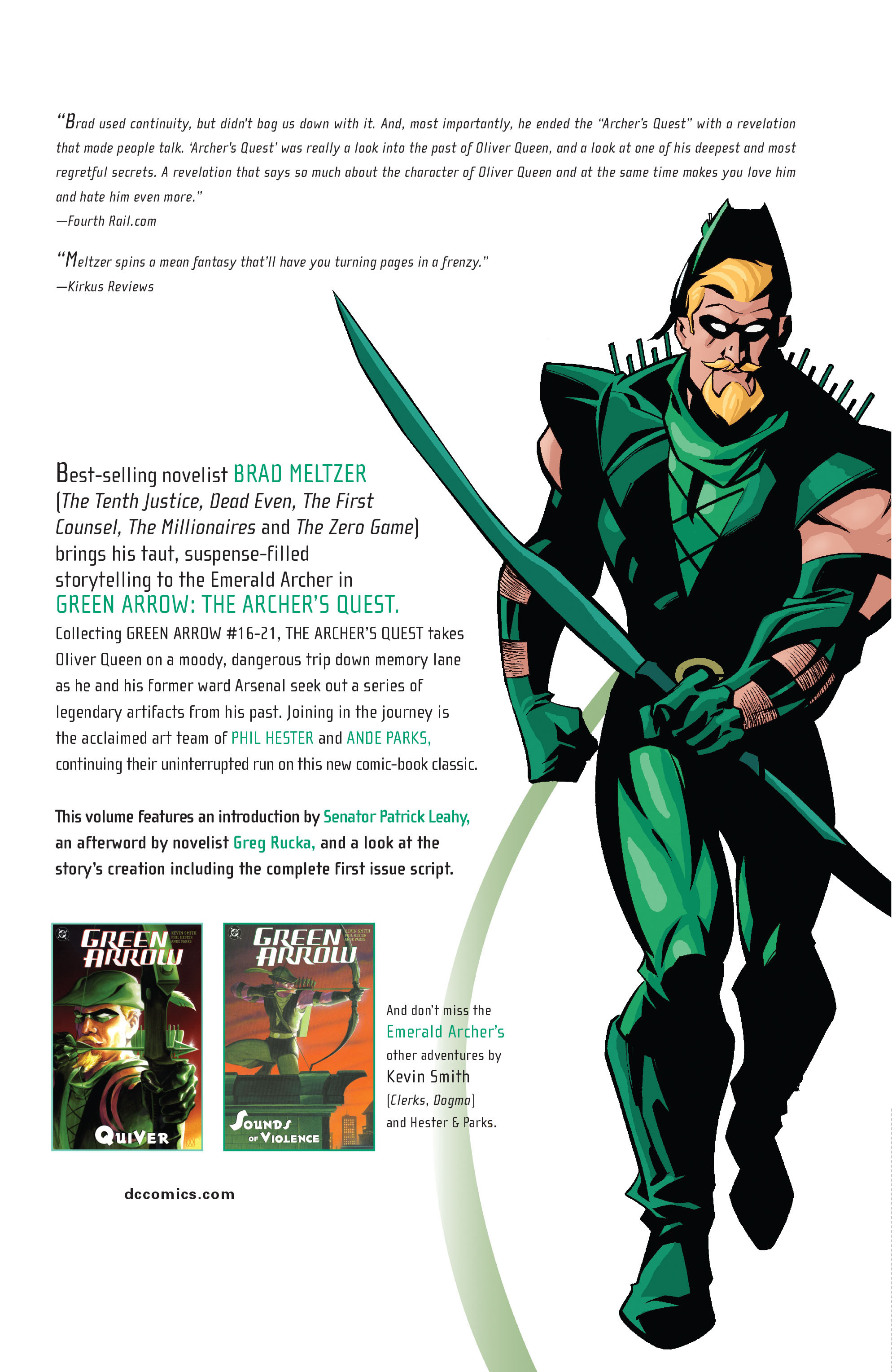 Read online Green Arrow: The Archer's Quest comic -  Issue # TPB - 173