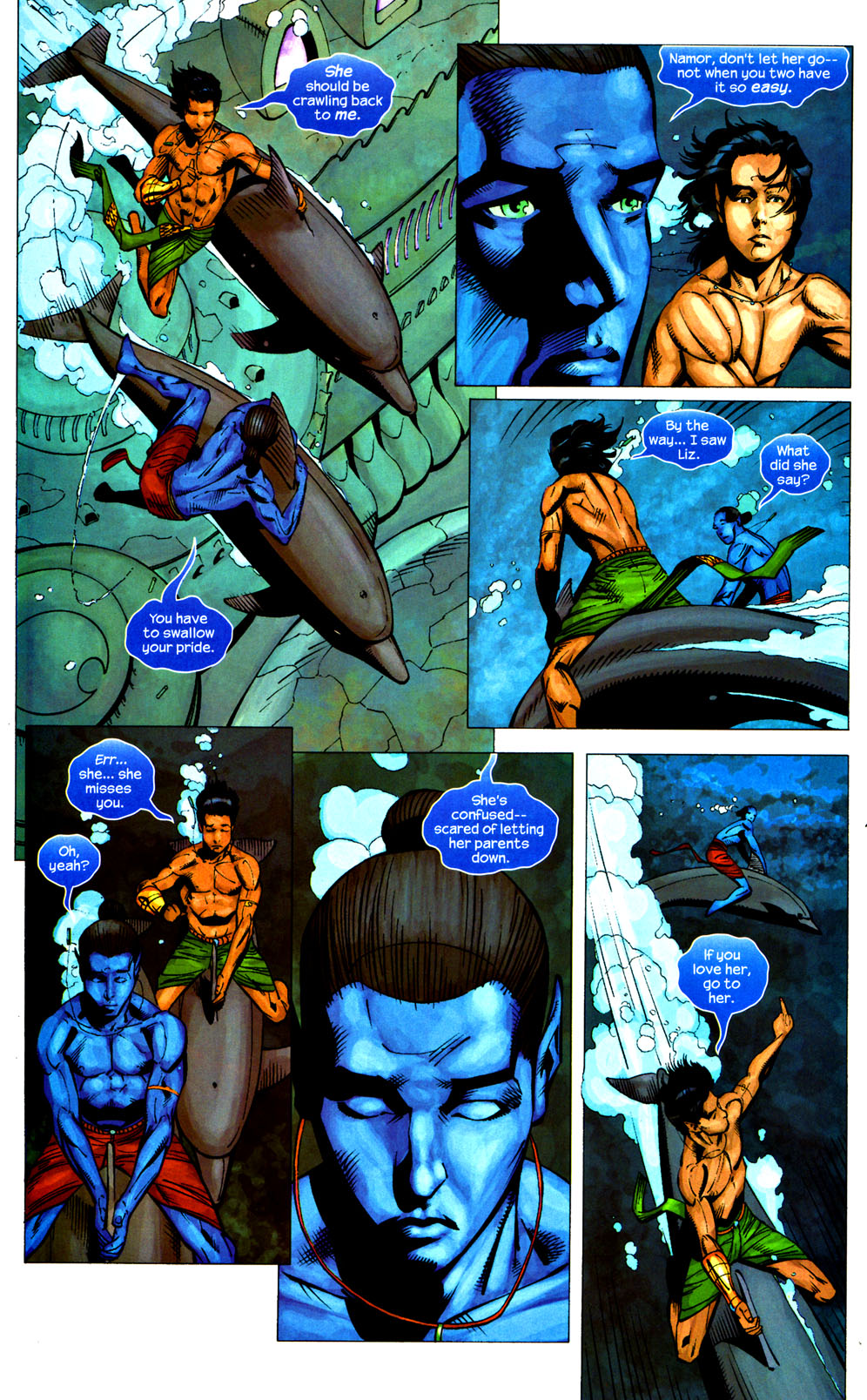 Read online Namor comic -  Issue #9 - 13