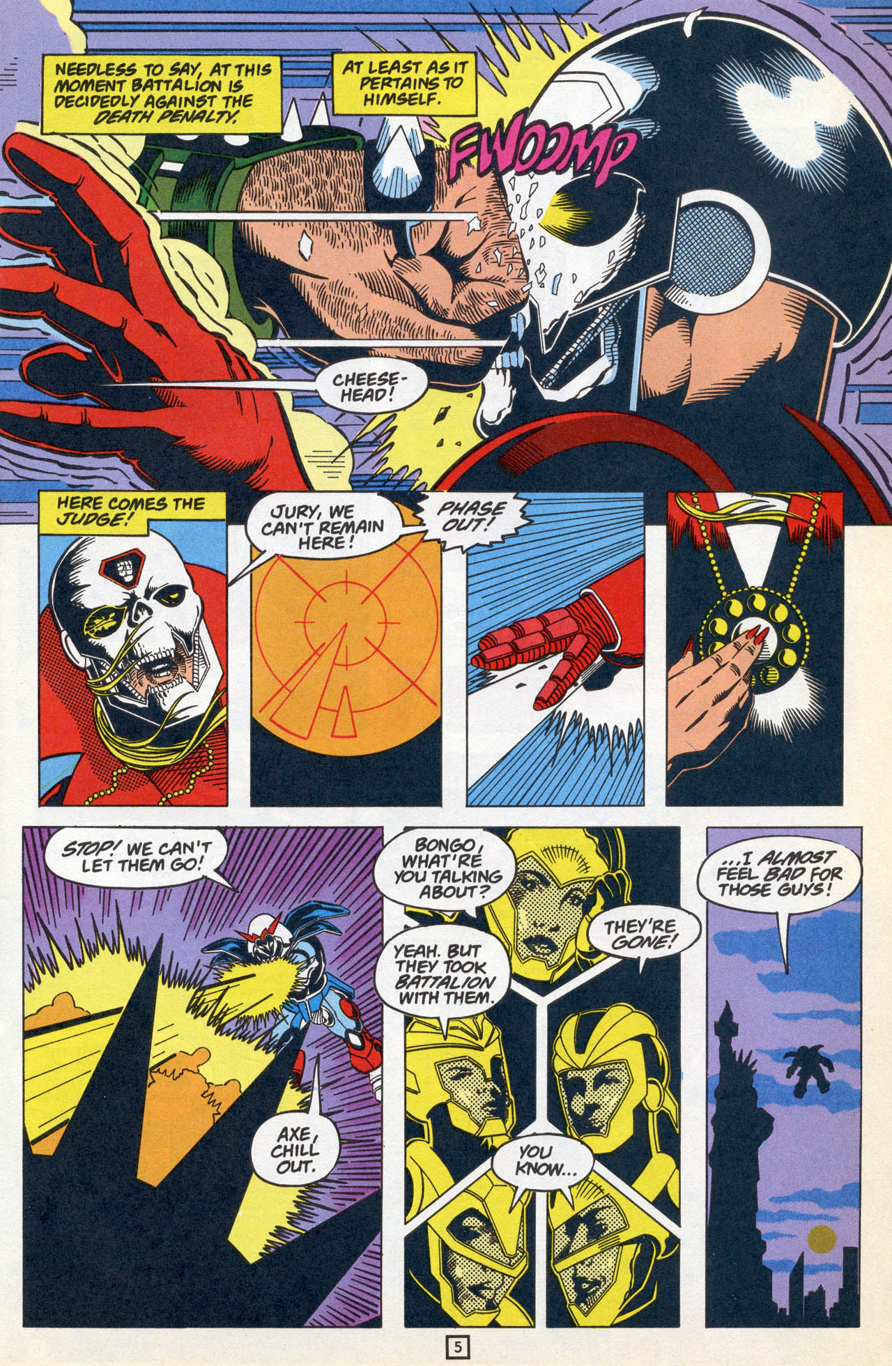 Read online Team Titans comic -  Issue #5 - 6