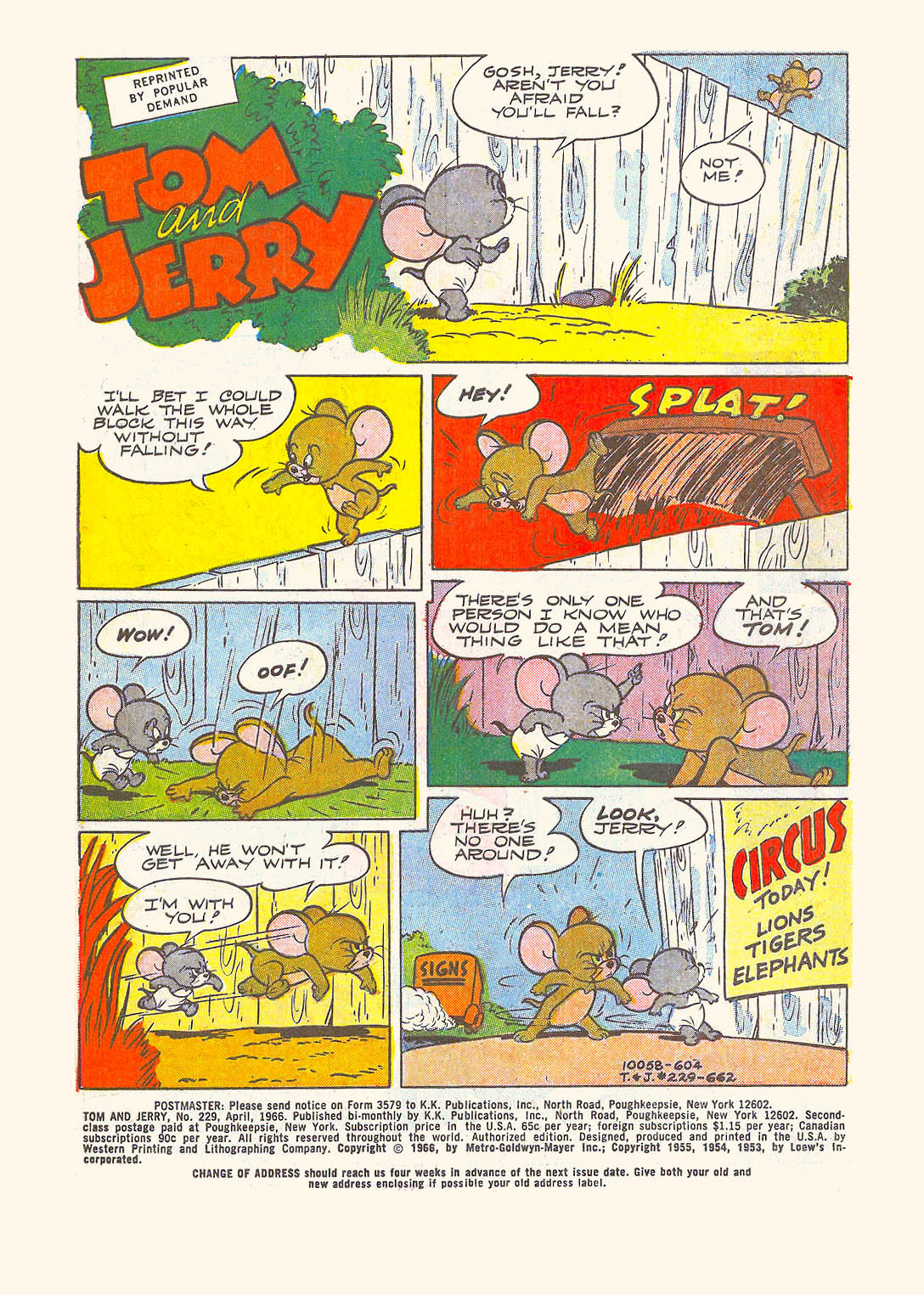 Read online Tom and Jerry comic -  Issue #229 - 3
