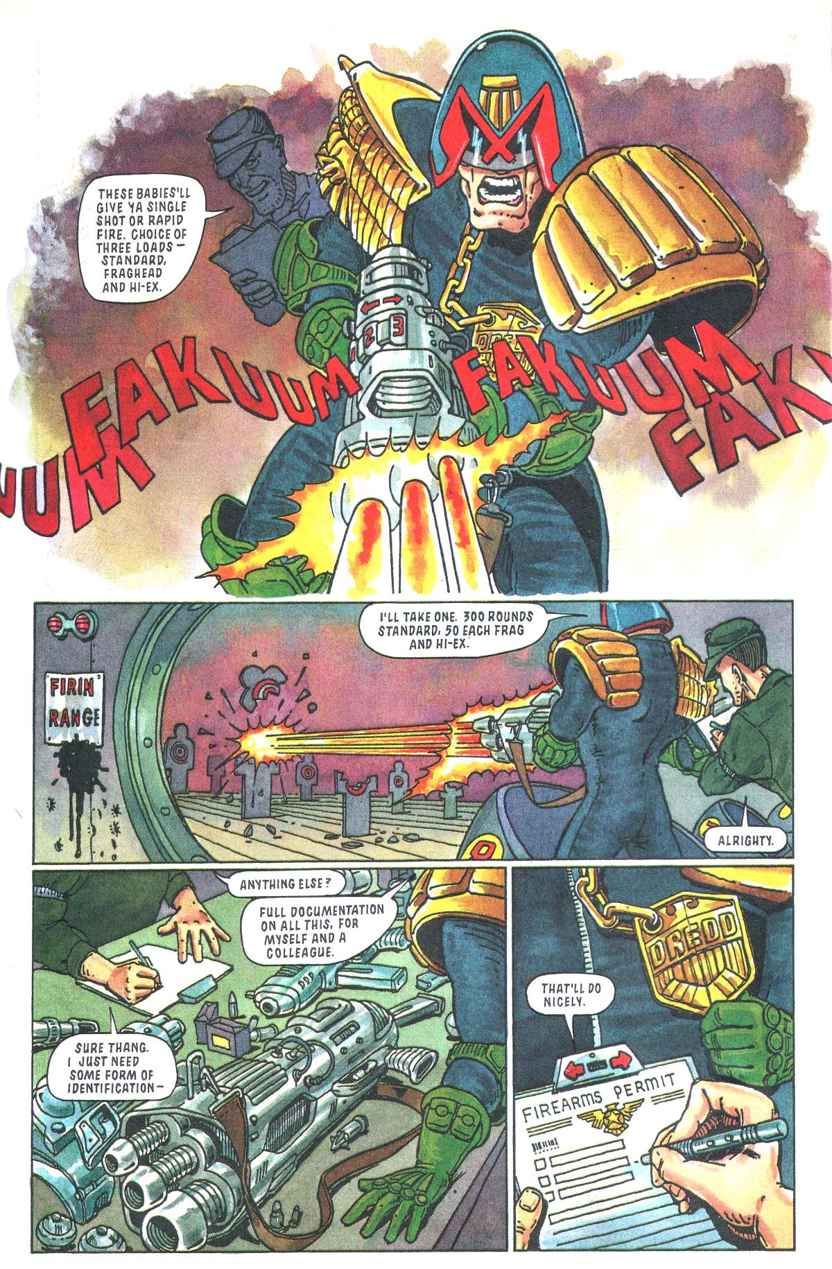 Read online Judge Dredd: The Megazine (vol. 2) comic -  Issue #1 - 8