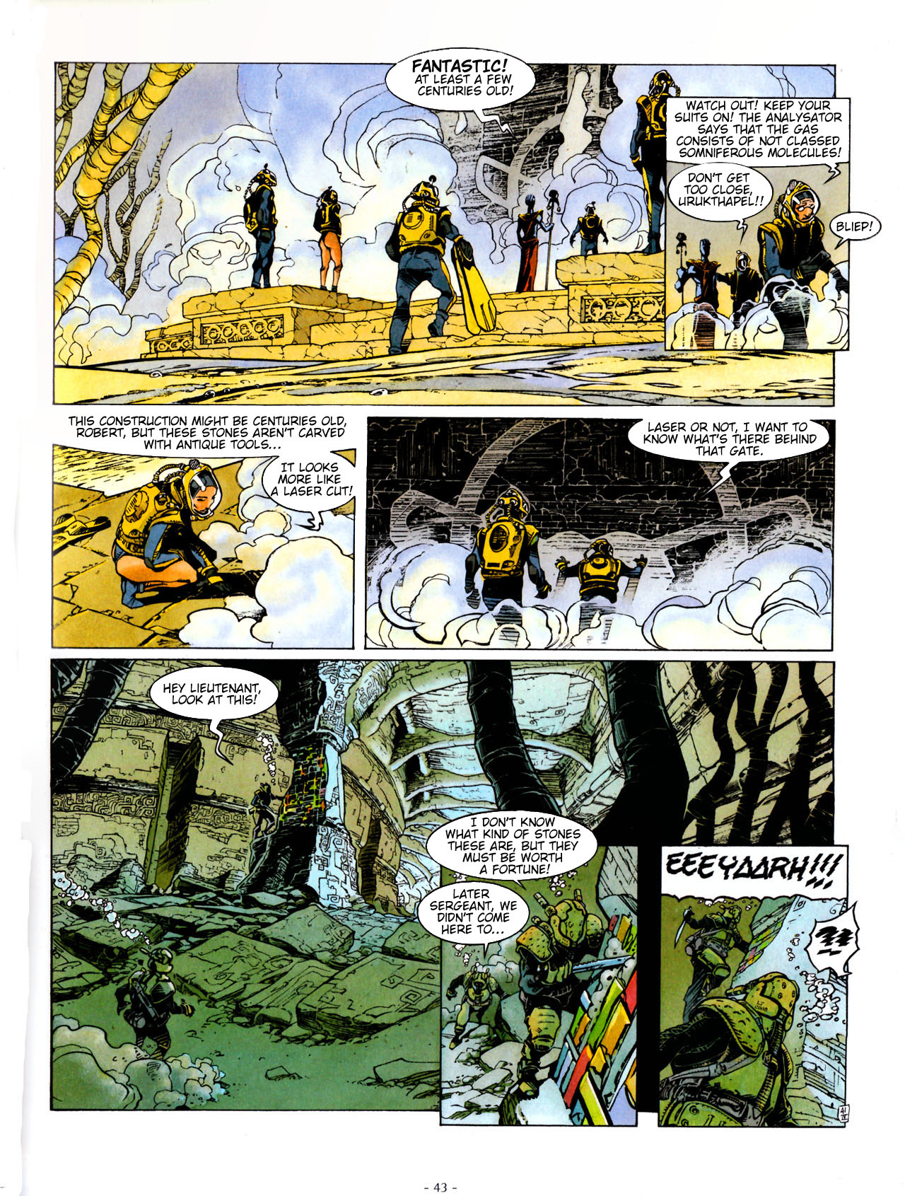 Read online Aquablue comic -  Issue #4 - 44