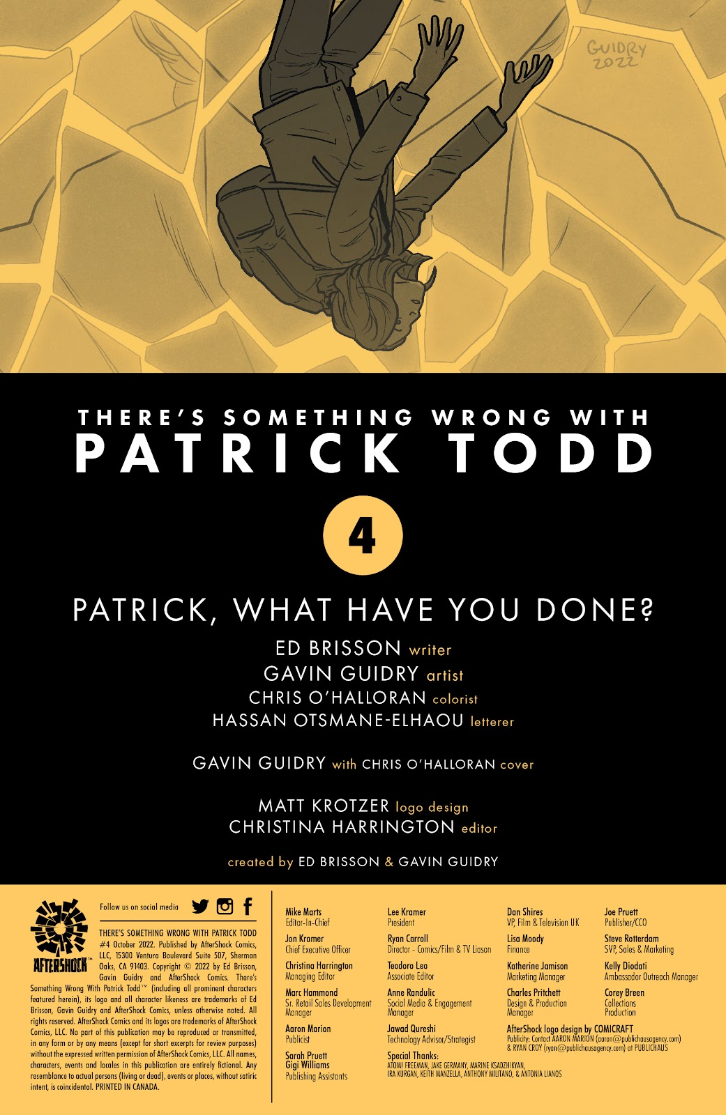 There's Something Wrong With Patrick Todd issue 4 - Page 2