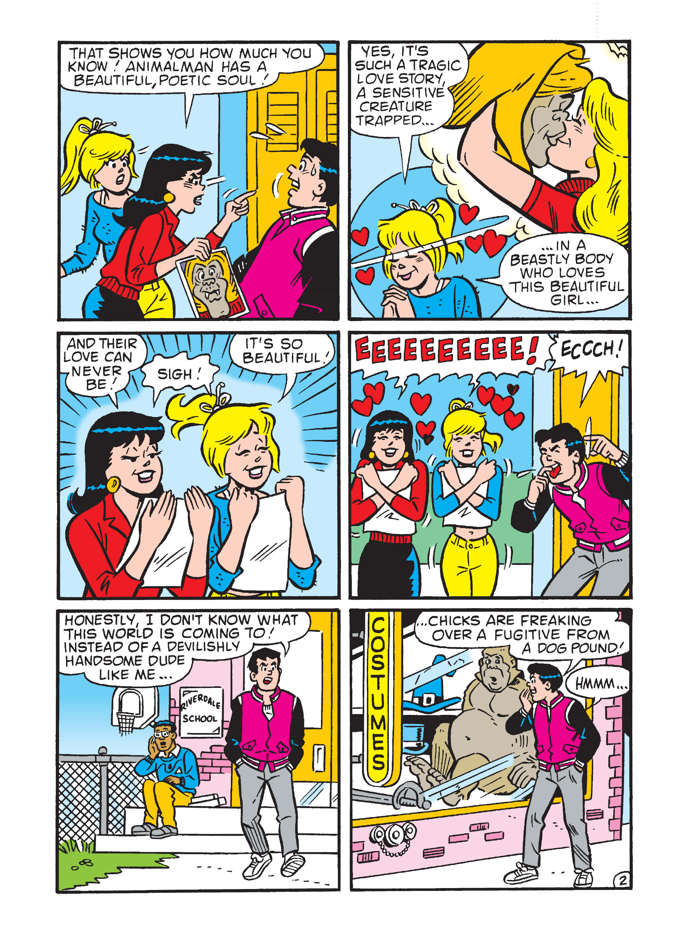 Read online Betty and Veronica Double Digest comic -  Issue #227 - 96