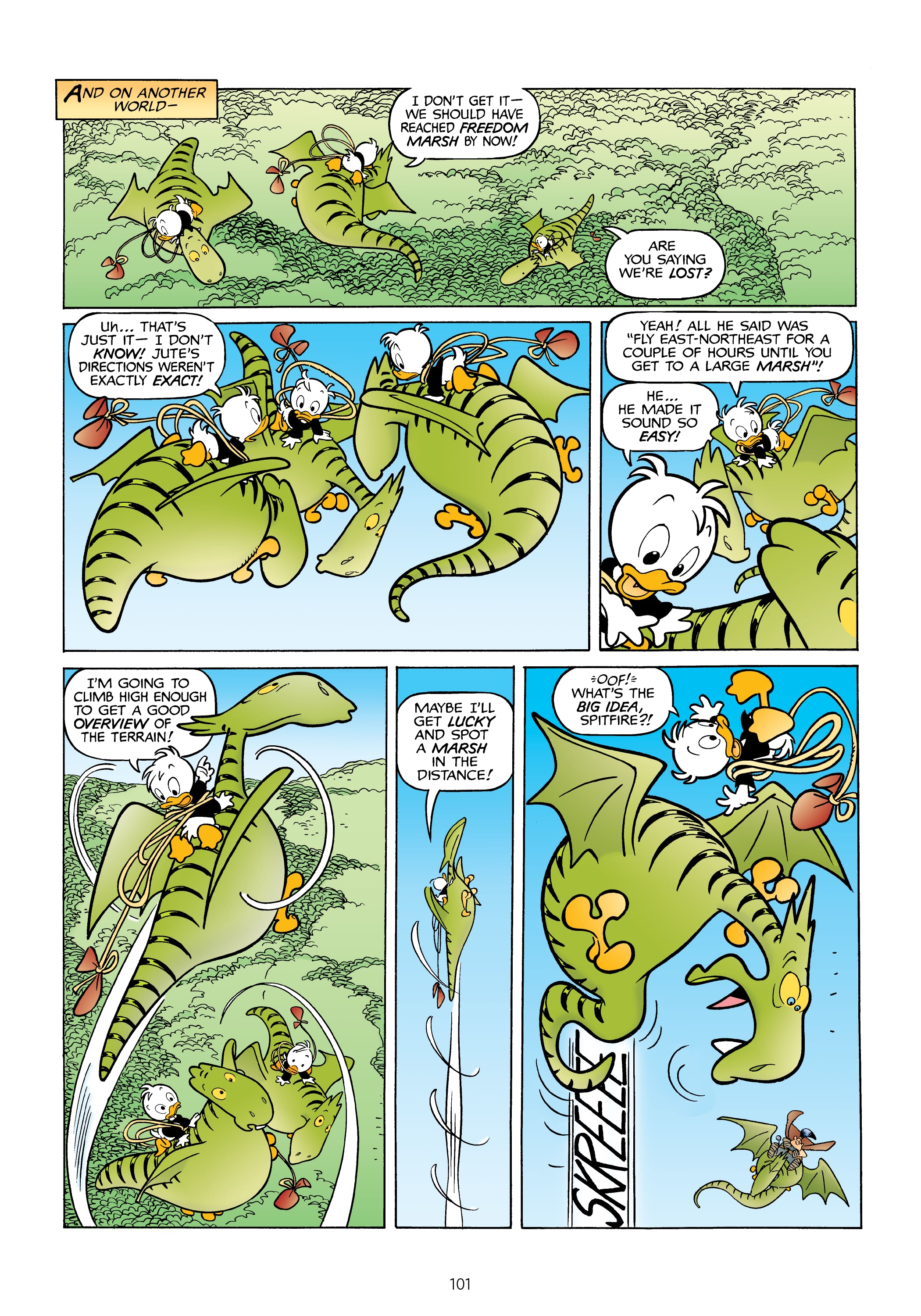 Read online Donald Duck and Uncle Scrooge: World of the Dragonlords comic -  Issue # TPB (Part 2) - 2