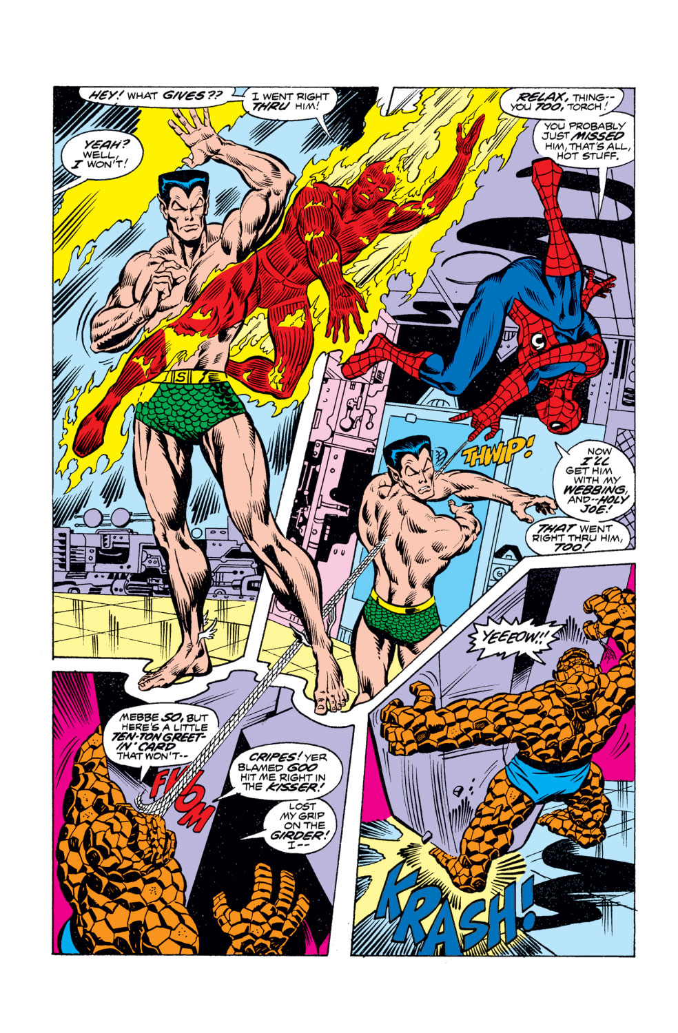 Read online What If? (1977) comic -  Issue #1 - Spider-Man joined the Fantastic Four - 22