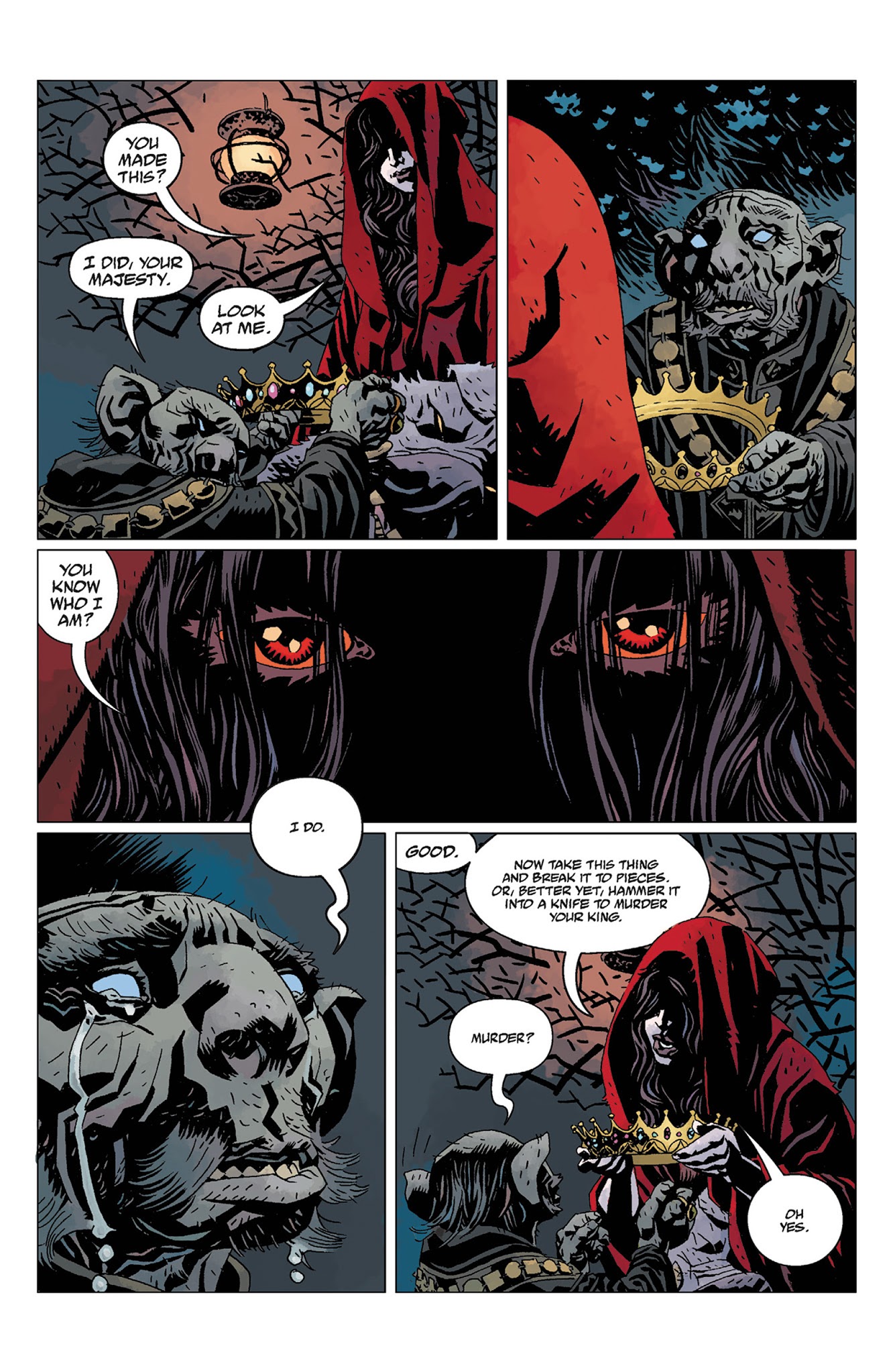 Read online Hellboy: The Wild Hunt comic -  Issue # TPB - 112