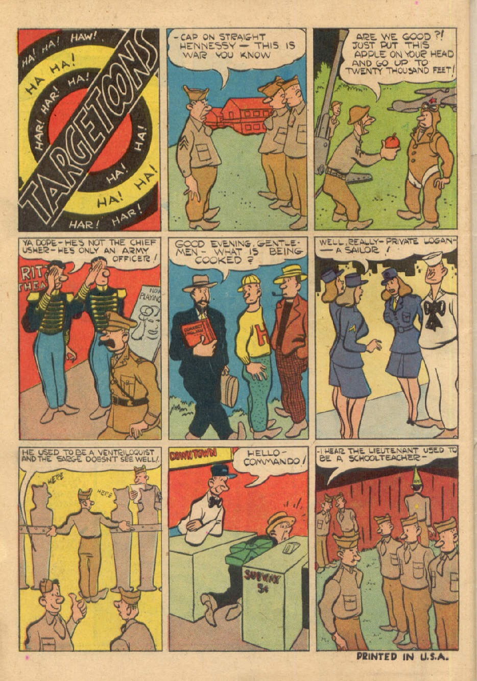 Read online Target Comics comic -  Issue #41 - 66