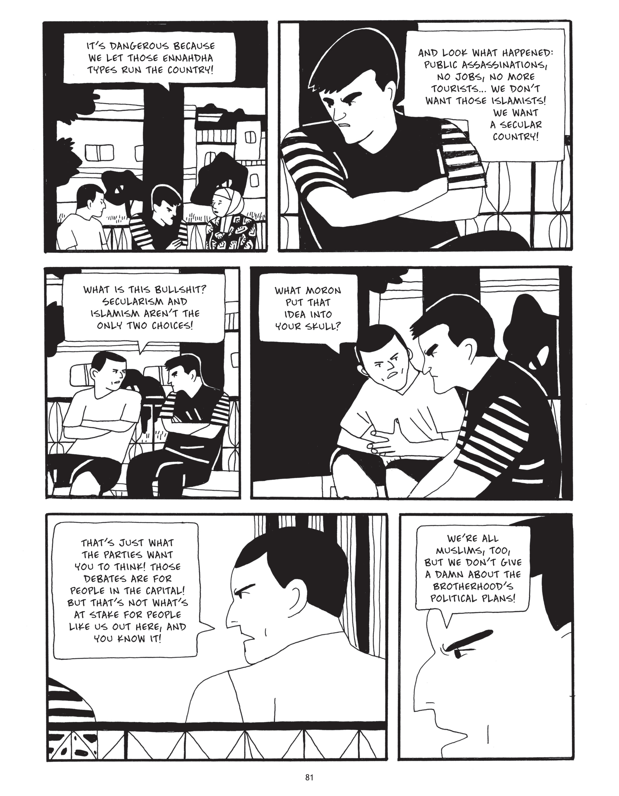 Read online After the Spring: A Story of Tunisian Youth comic -  Issue # TPB - 81